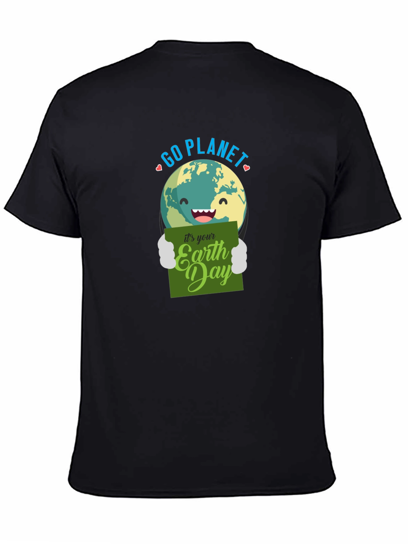 Go Planet Earth Day Graphic T-Shirt
