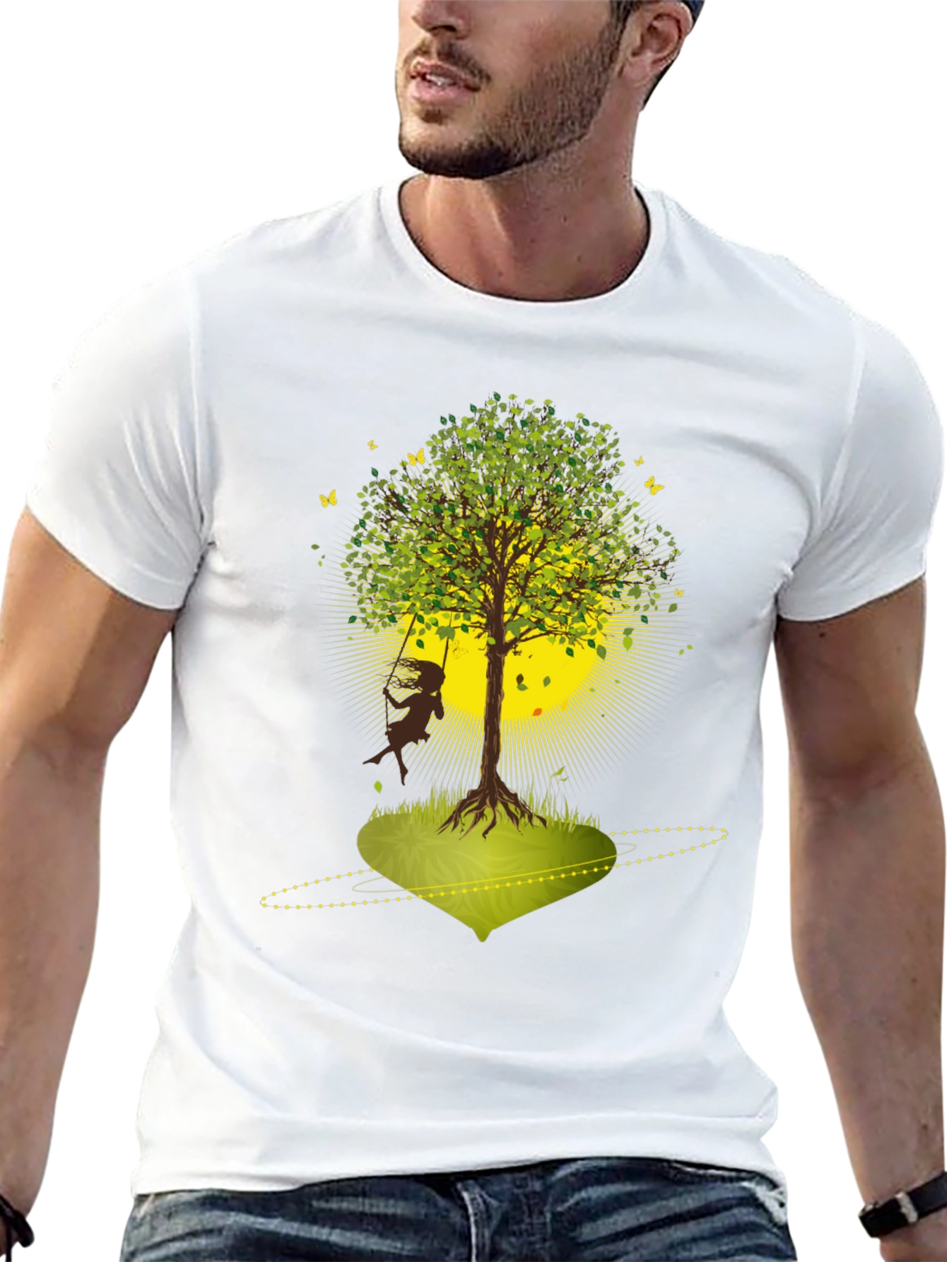 Natures Swing Tee: Tree of Life Graphic T-Shirt
