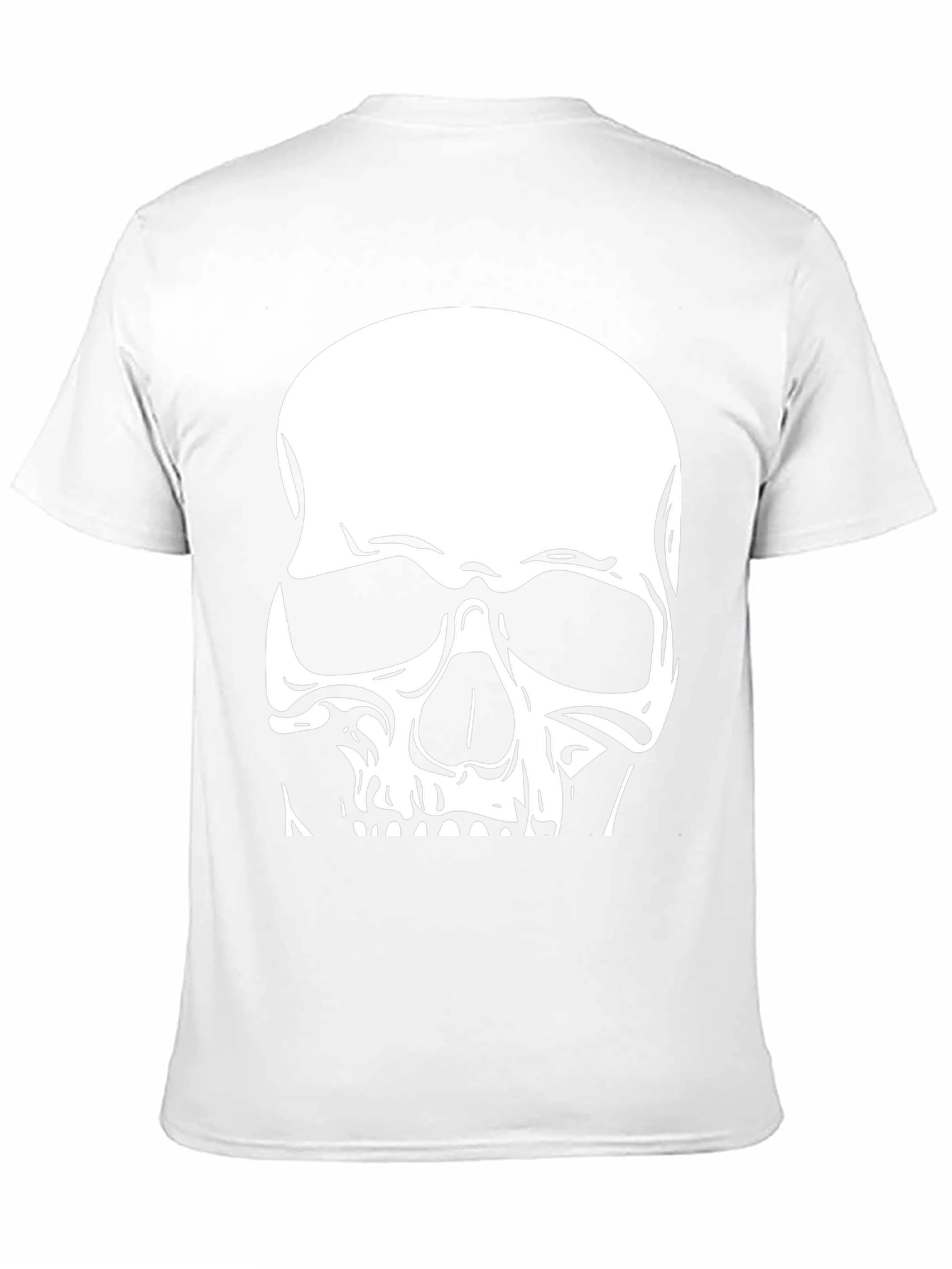 Skull Graphic Tee - Cool Black Cotton T-Shirt