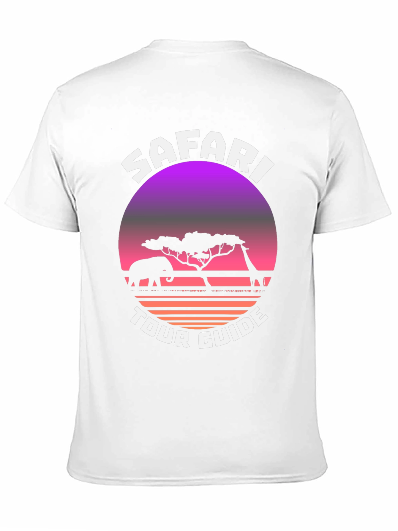 Safari Tour Guide Graphic T-Shirt