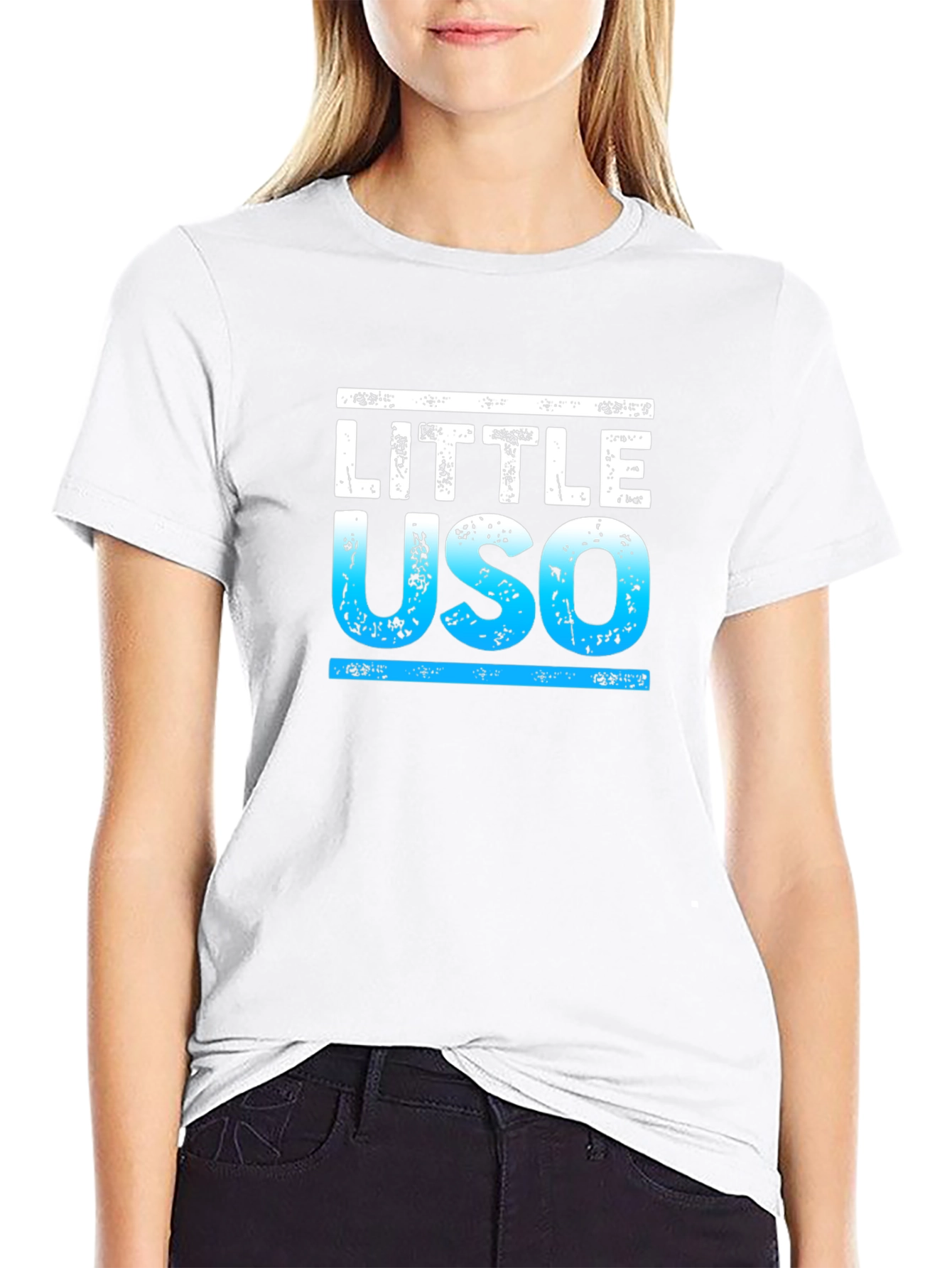 Little Uso Graphic T-Shirt - Trendy Casual Wear