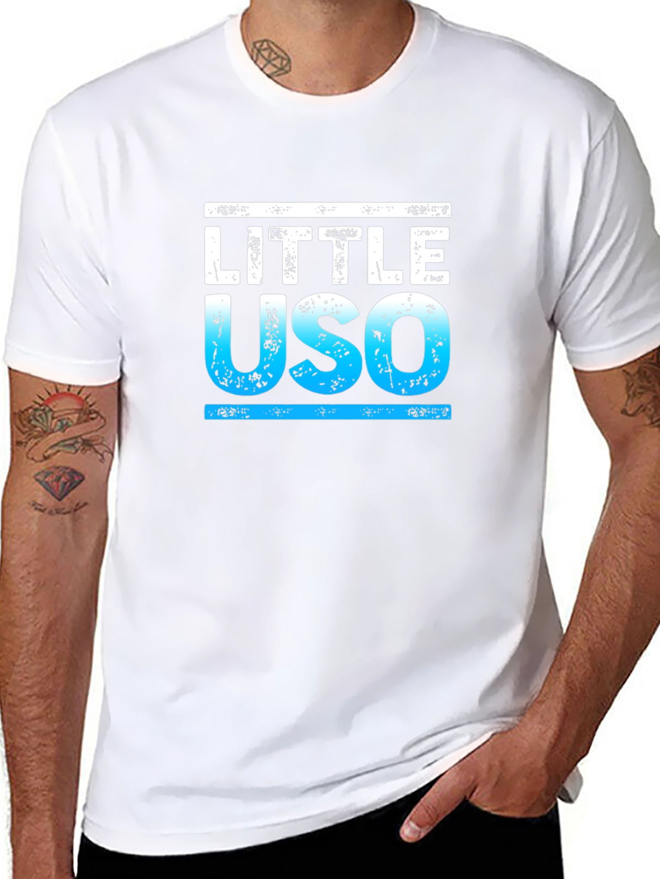 Little Uso Graphic T-Shirt - Trendy Casual Wear
