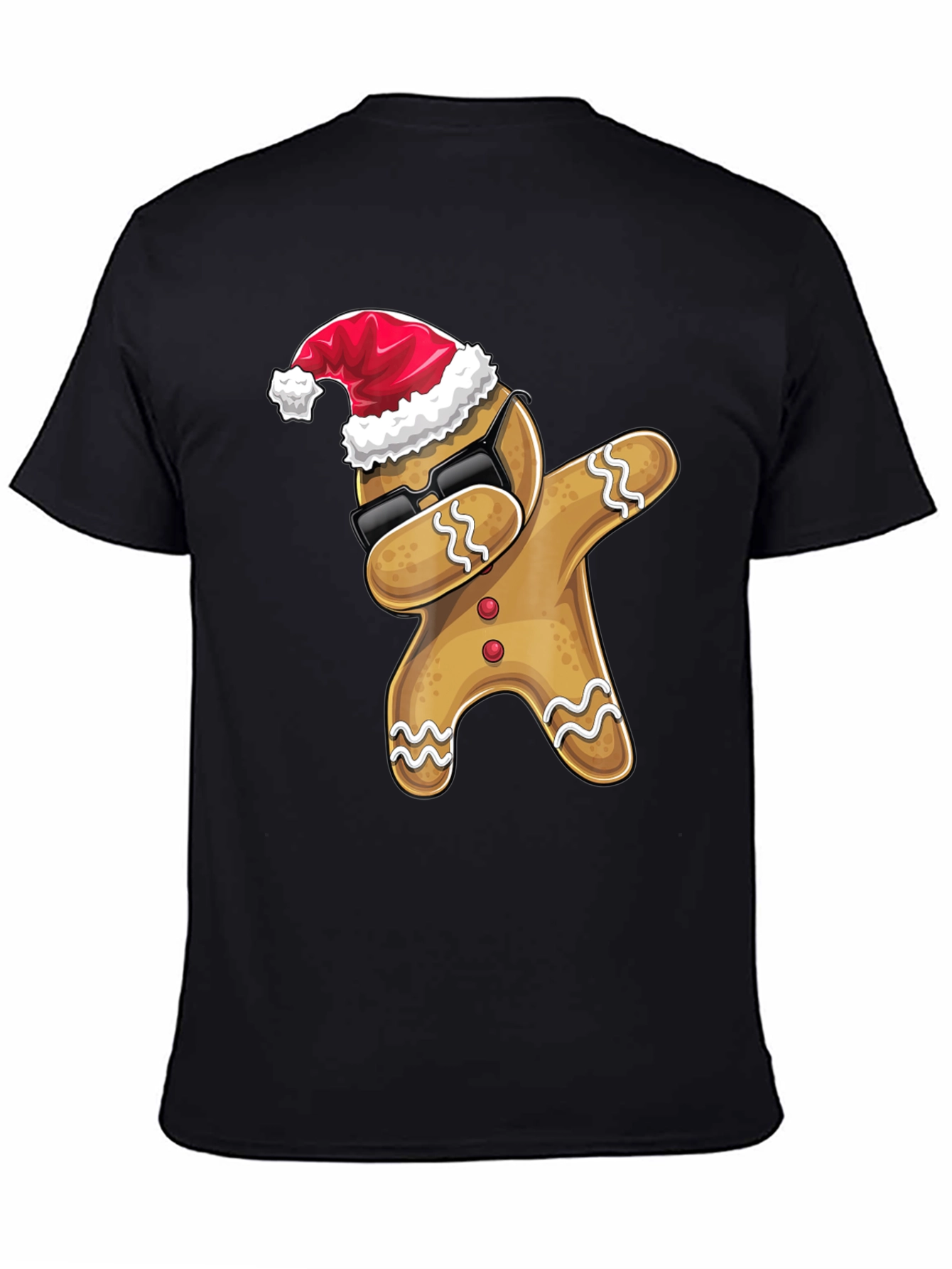 Dabbing Gingerbread Man Christmas T-Shirt