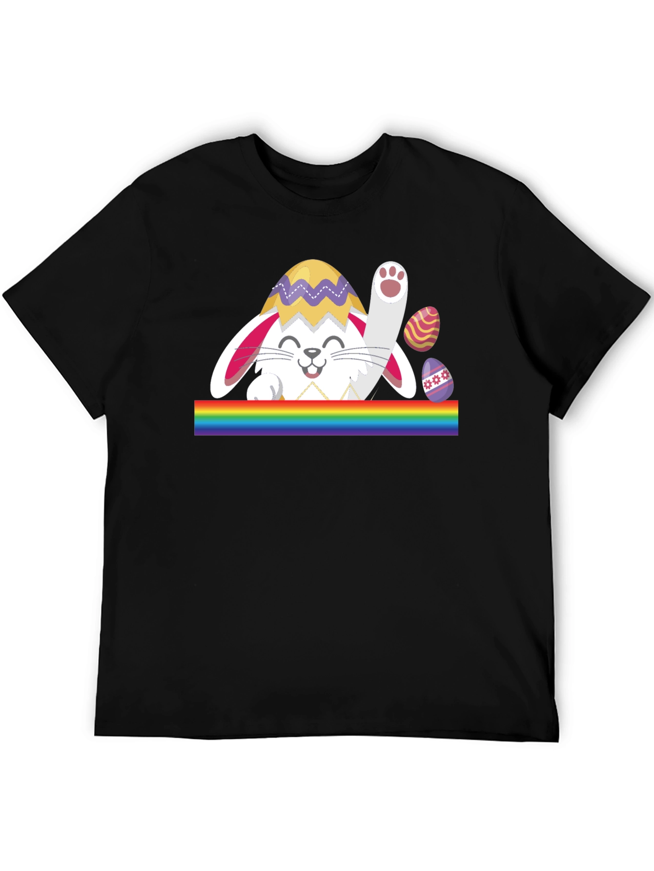 Easter Bunny Egg Rainbow T-Shirt