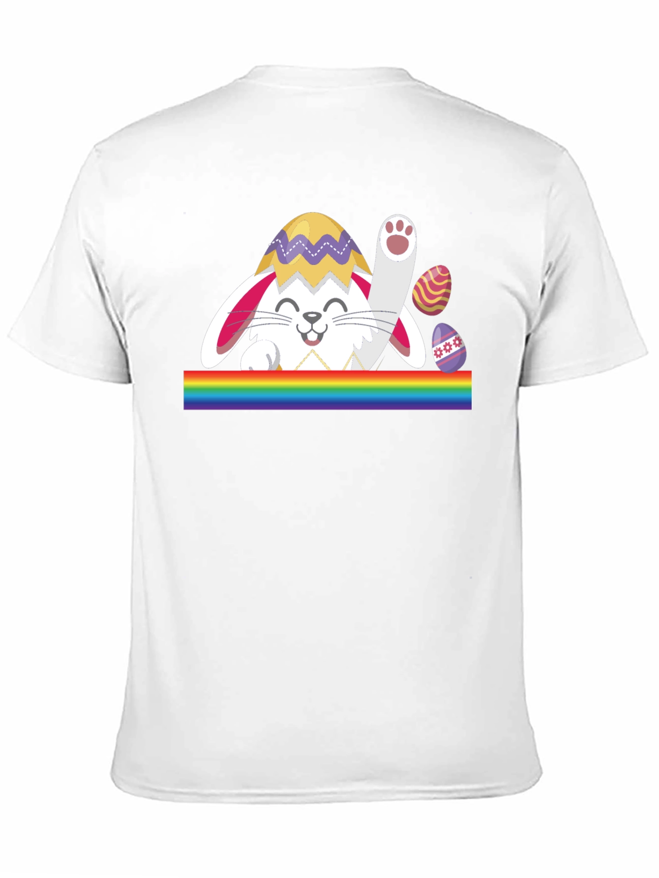 Easter Bunny Egg Rainbow T-Shirt