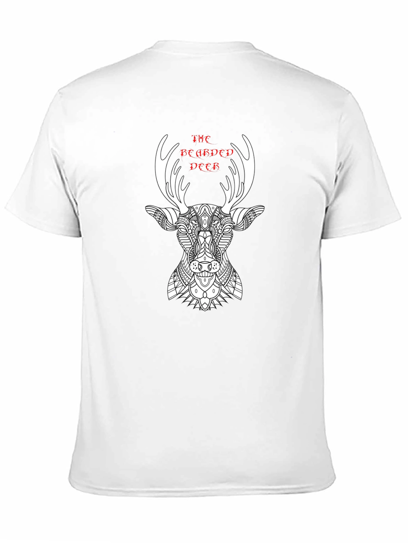 The Bearded Deer Graphic T-Shirt - Stylish Mens Tee