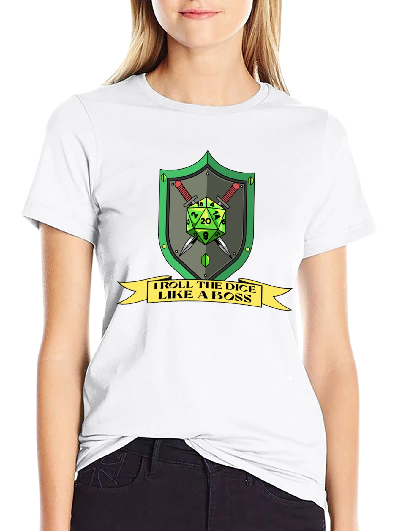 Troll the Dice Like a Boss Graphic Tee