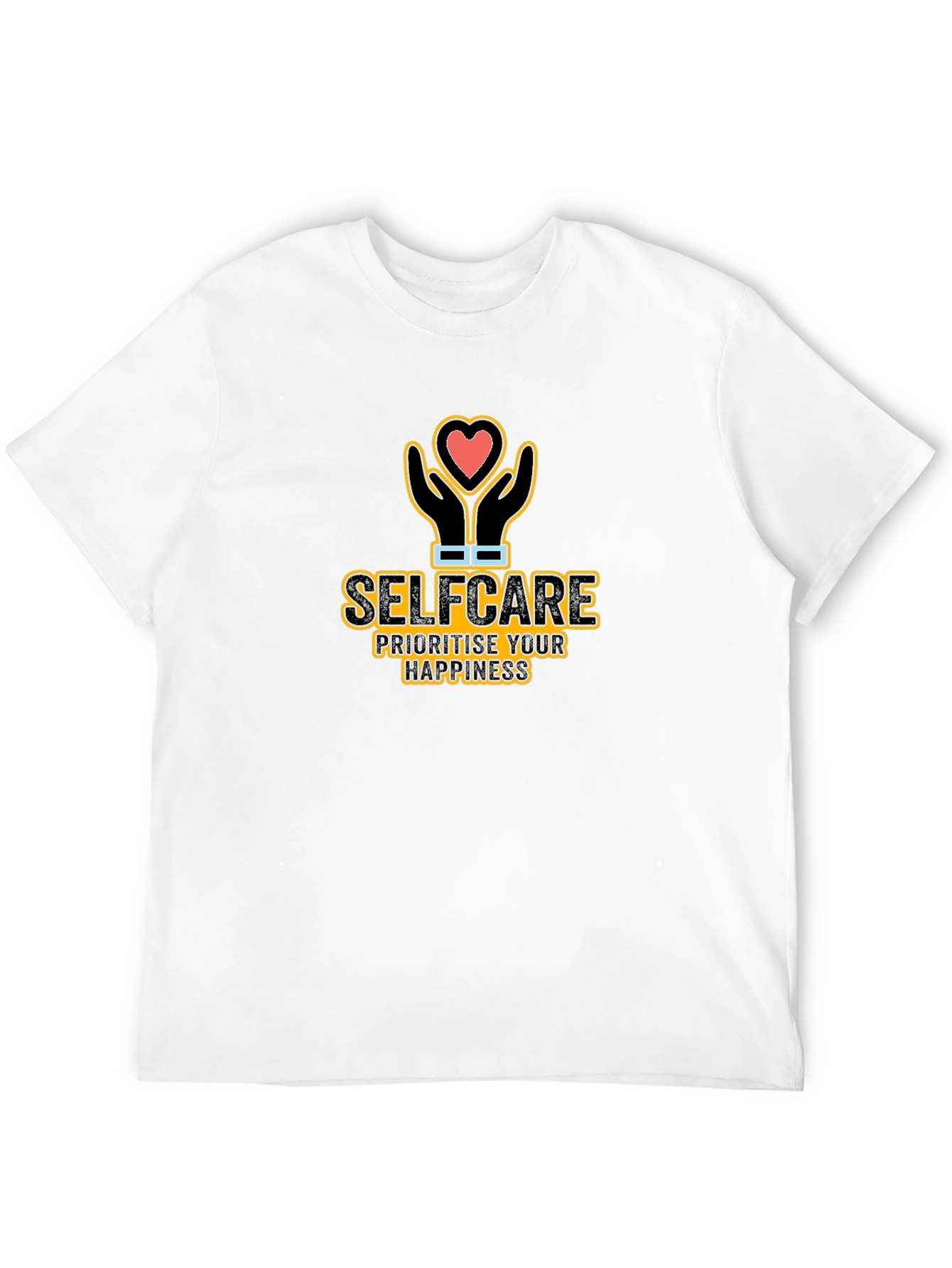 Selfcare Graphic Tee - Prioritize Your Happiness