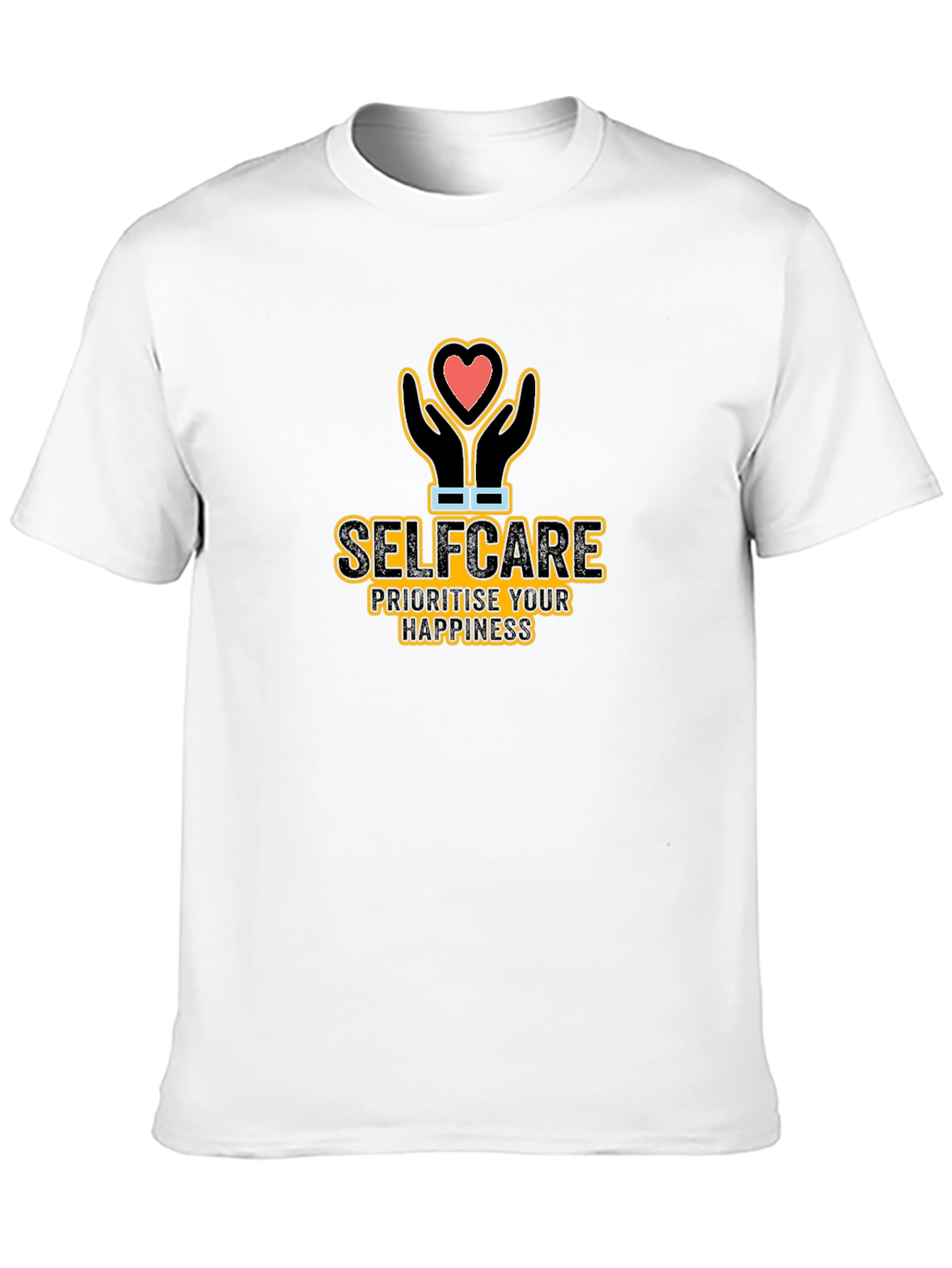 Selfcare Graphic Tee - Prioritize Your Happiness