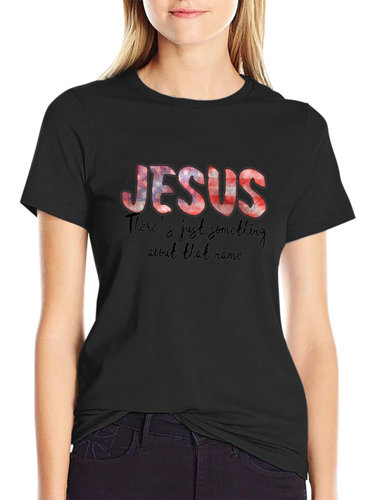 Jesus Graphic Black T-Shirt for Men