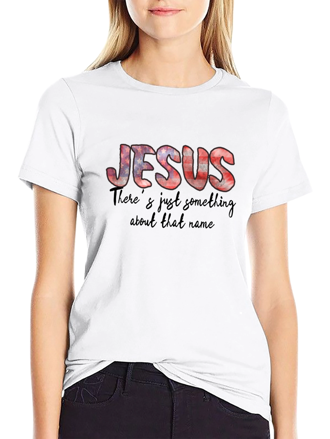 Jesus Graphic Black T-Shirt for Men