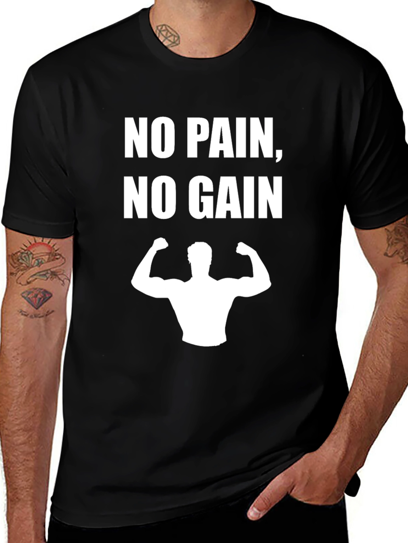 No Pain No Gain Graphic Tee