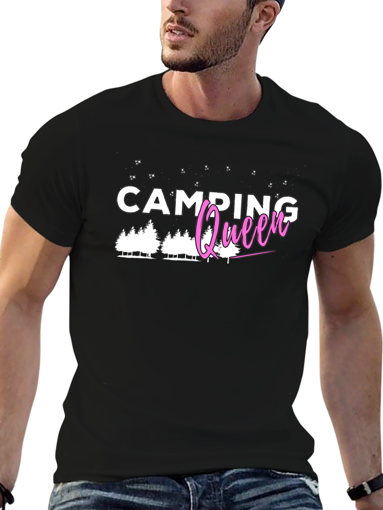 Camping Queen Graphic Tee