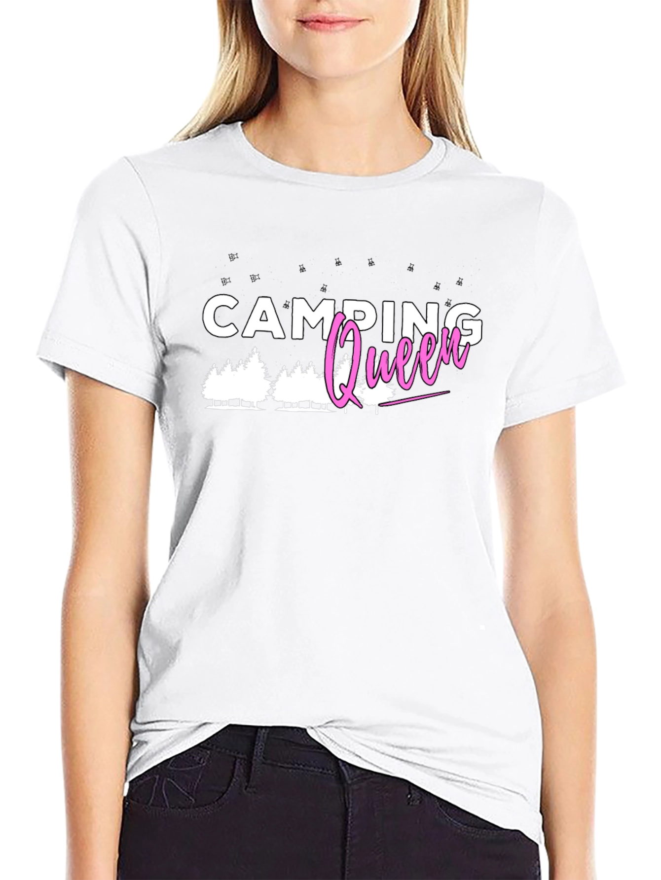 Camping Queen Graphic Tee