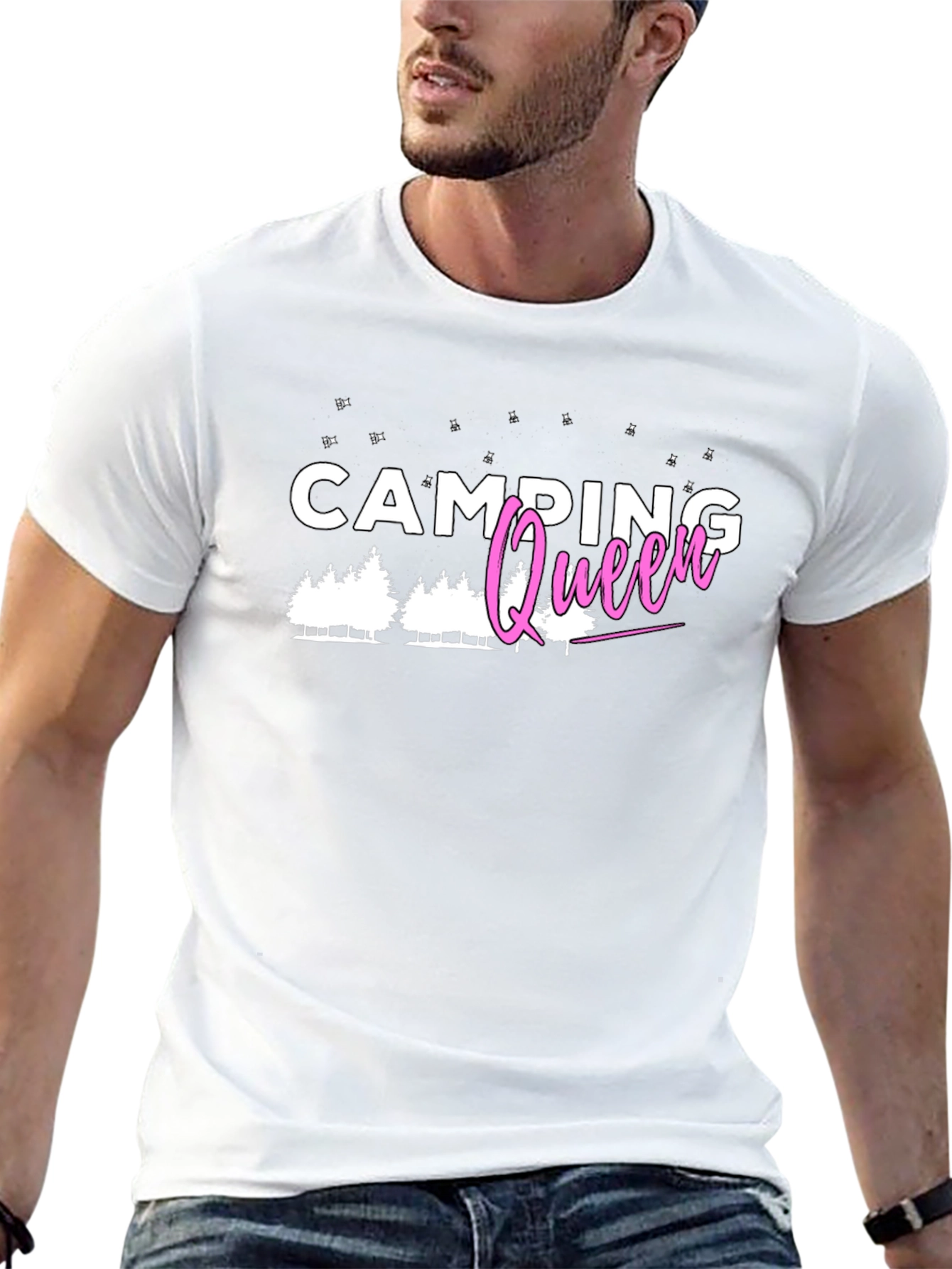 Camping Queen Graphic Tee