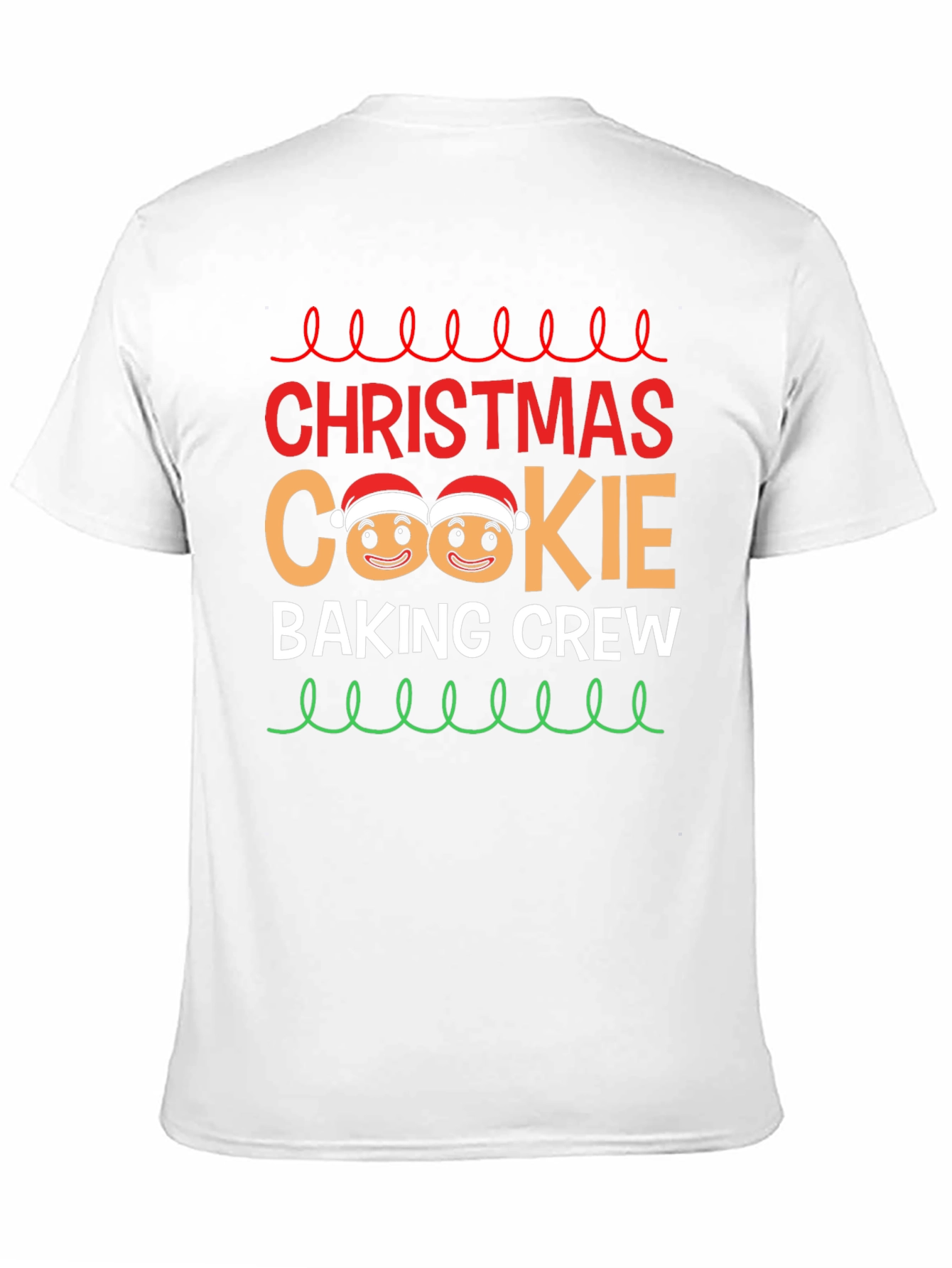 Christmas Cookie Baking Crew Graphic T-Shirt