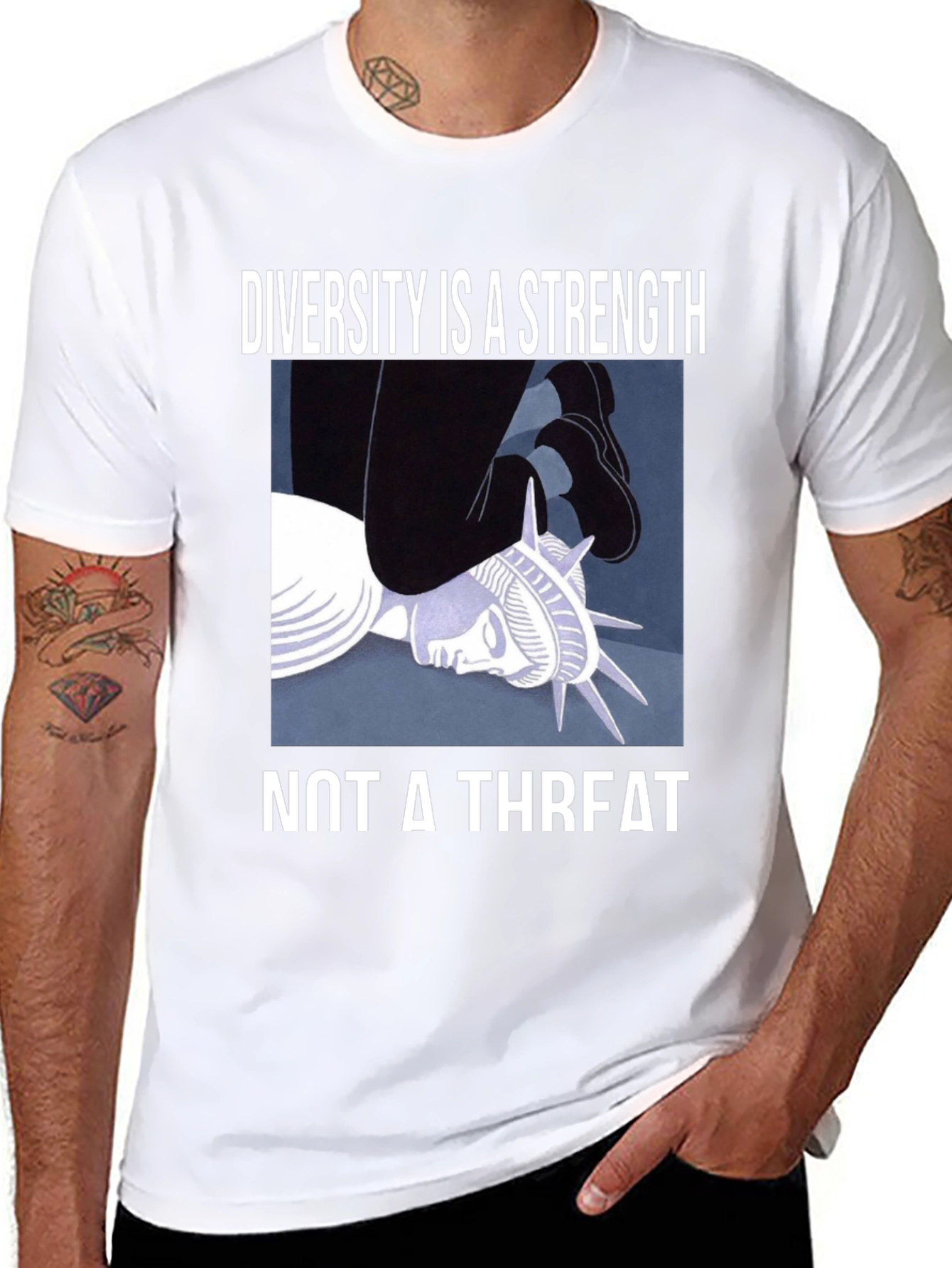 Diversity Strength T-Shirt - Liberty Design