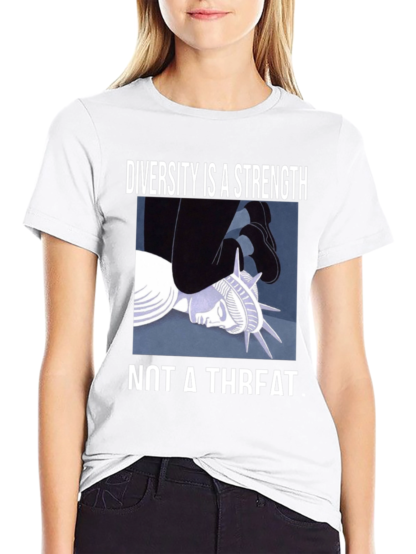 Diversity Strength T-Shirt - Liberty Design
