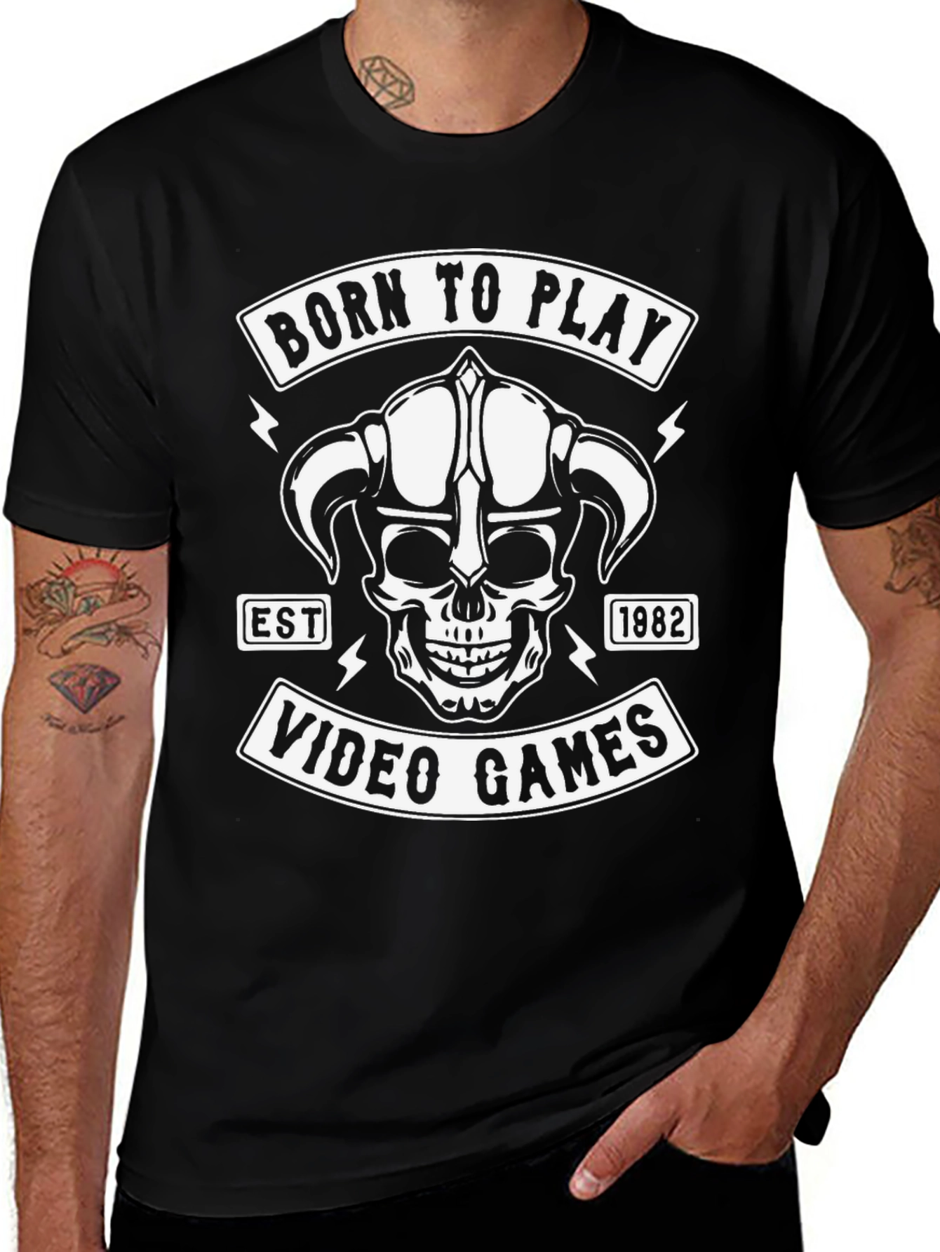 Born to Play Video Games T-Shirt