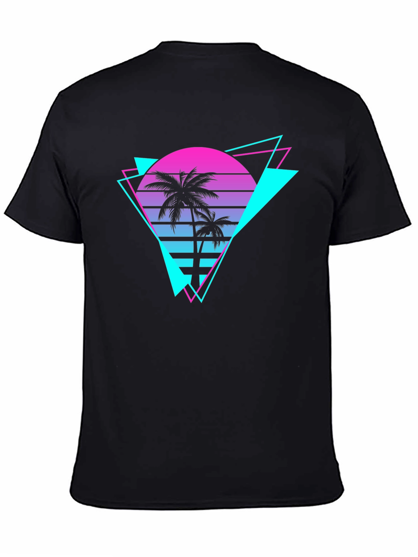 Retro Palm Tree Graphic T-Shirt