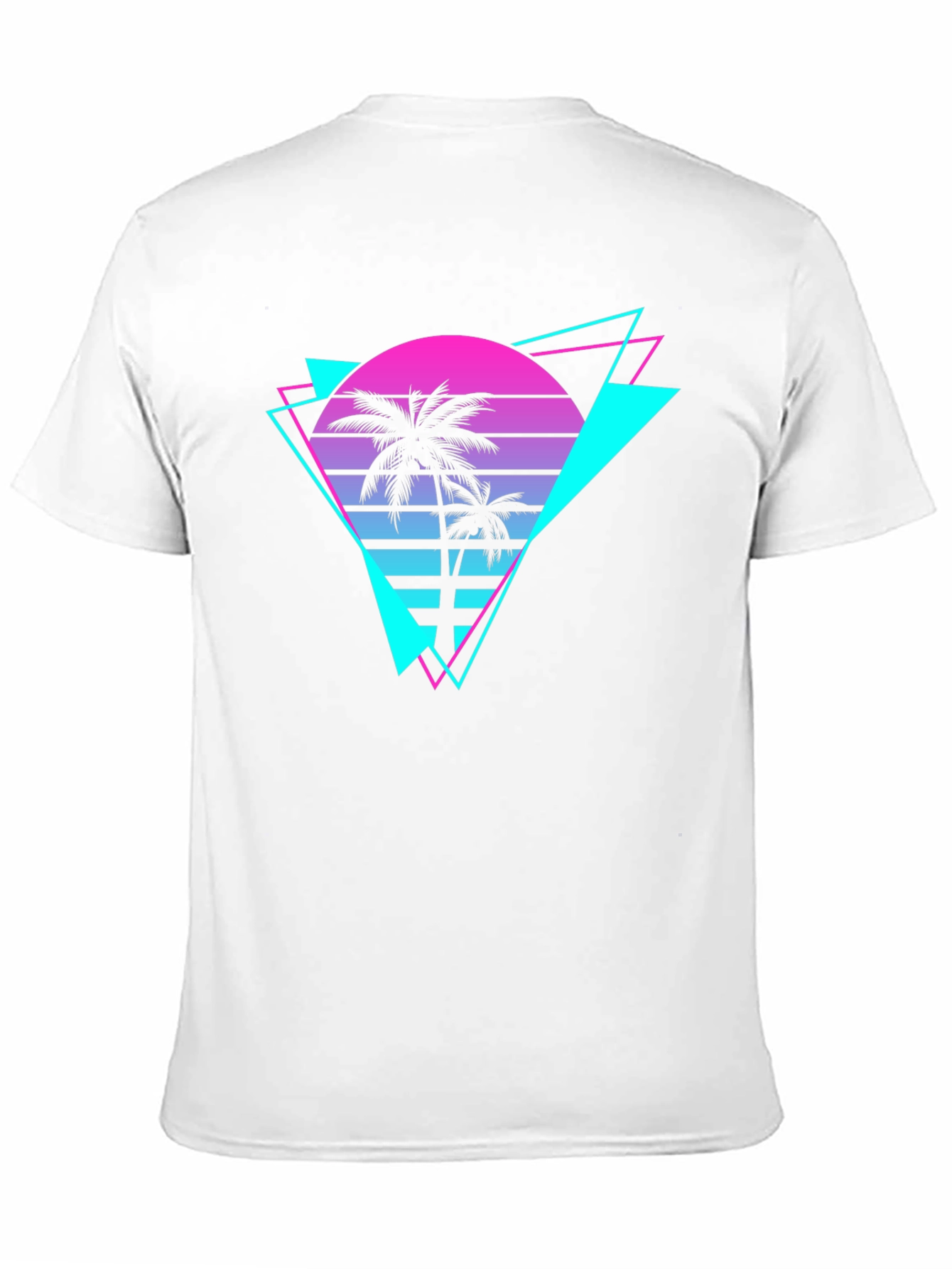 Retro Palm Tree Graphic T-Shirt