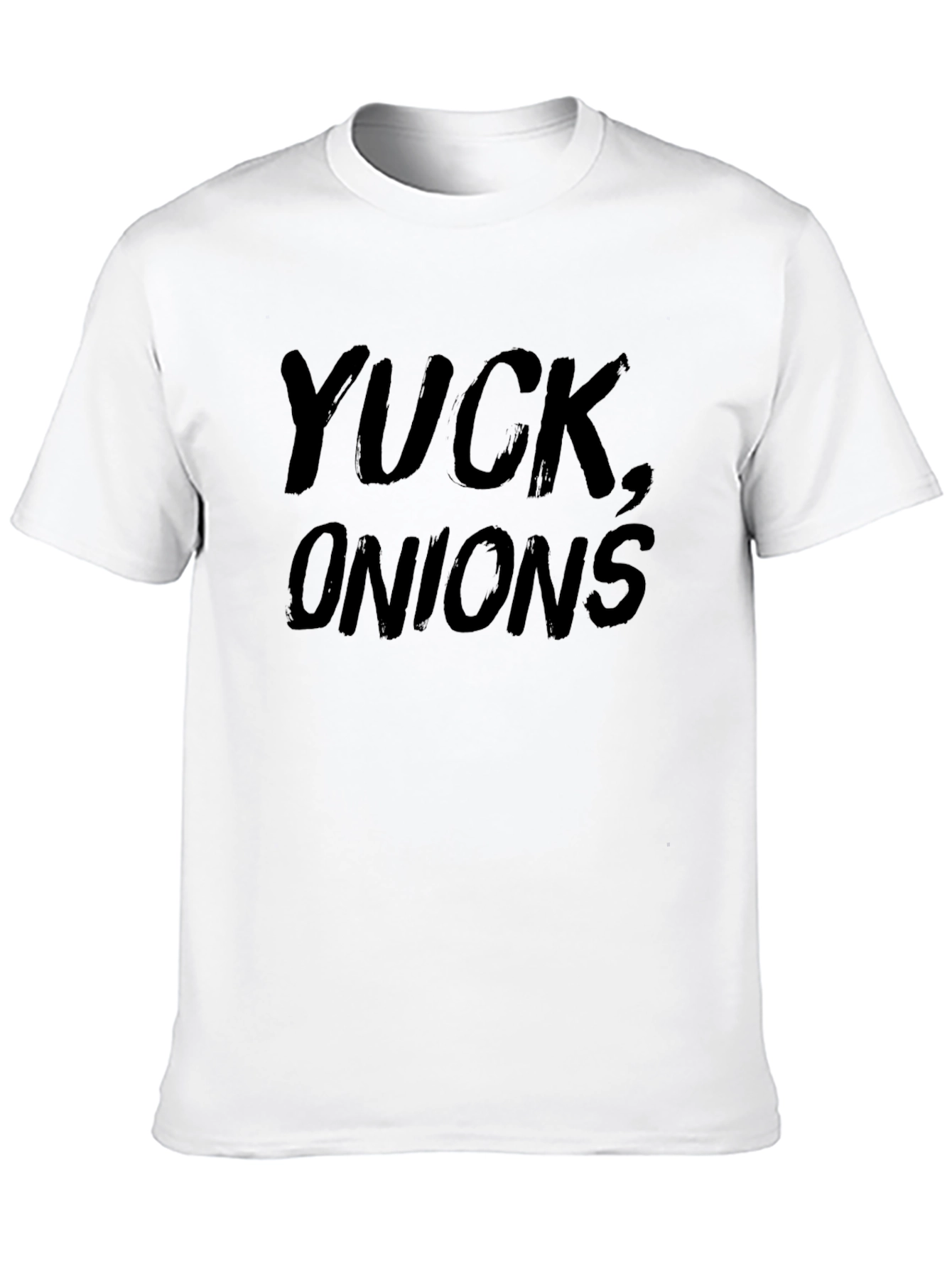 Yuck Onions Graphic T-Shirt - Funny Foodie Tee