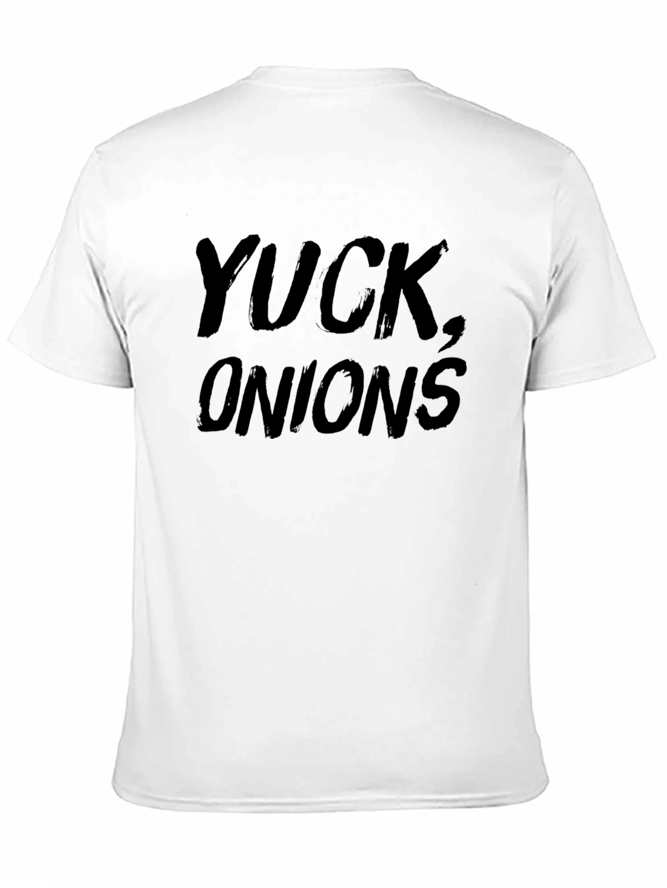 Yuck Onions Graphic T-Shirt - Funny Foodie Tee