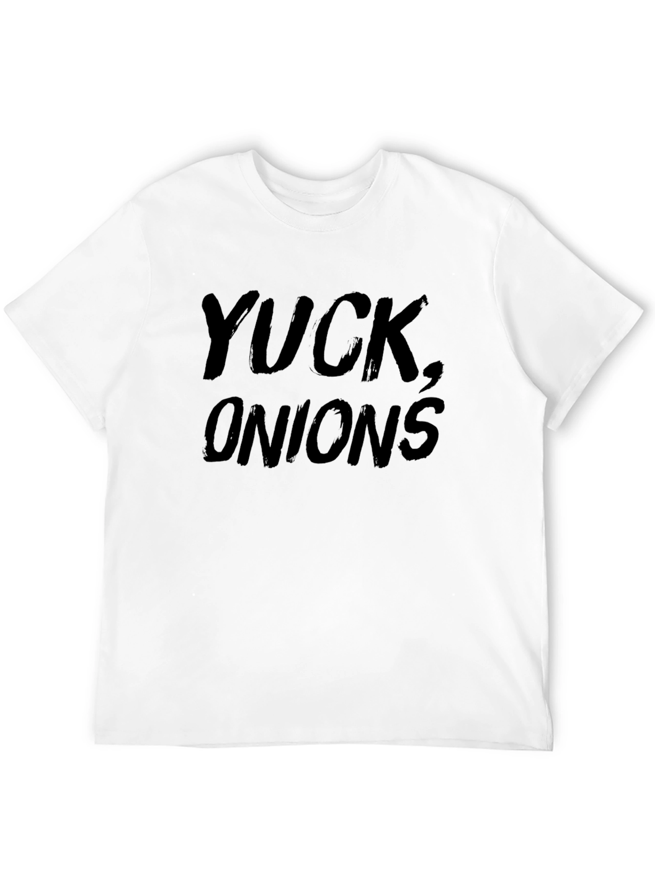 Yuck Onions Graphic T-Shirt - Funny Foodie Tee