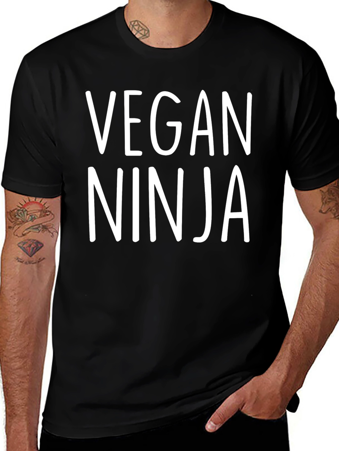 Vegan Ninja T-Shirt - Cool & Comfortable