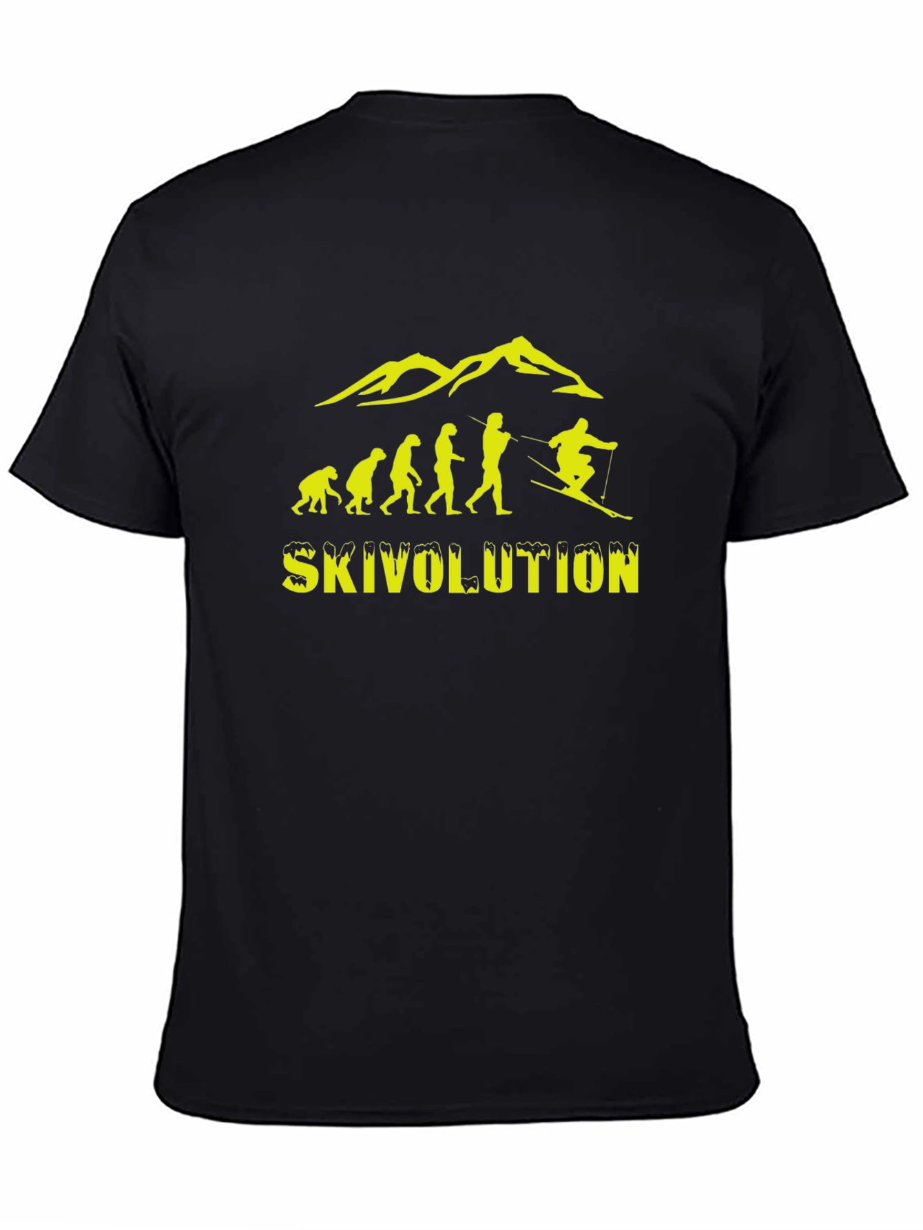 Skivolution Graphic Tee - Skiing Evolution T-Shirt