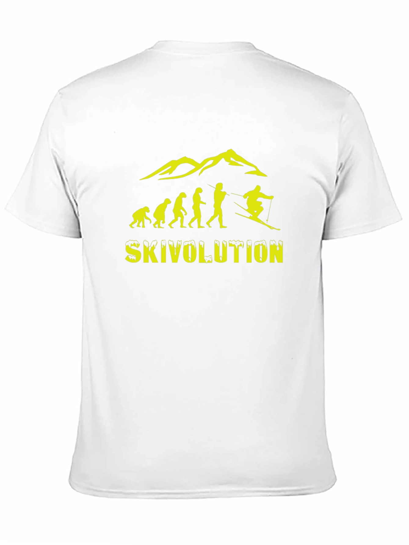 Skivolution Graphic Tee - Skiing Evolution T-Shirt