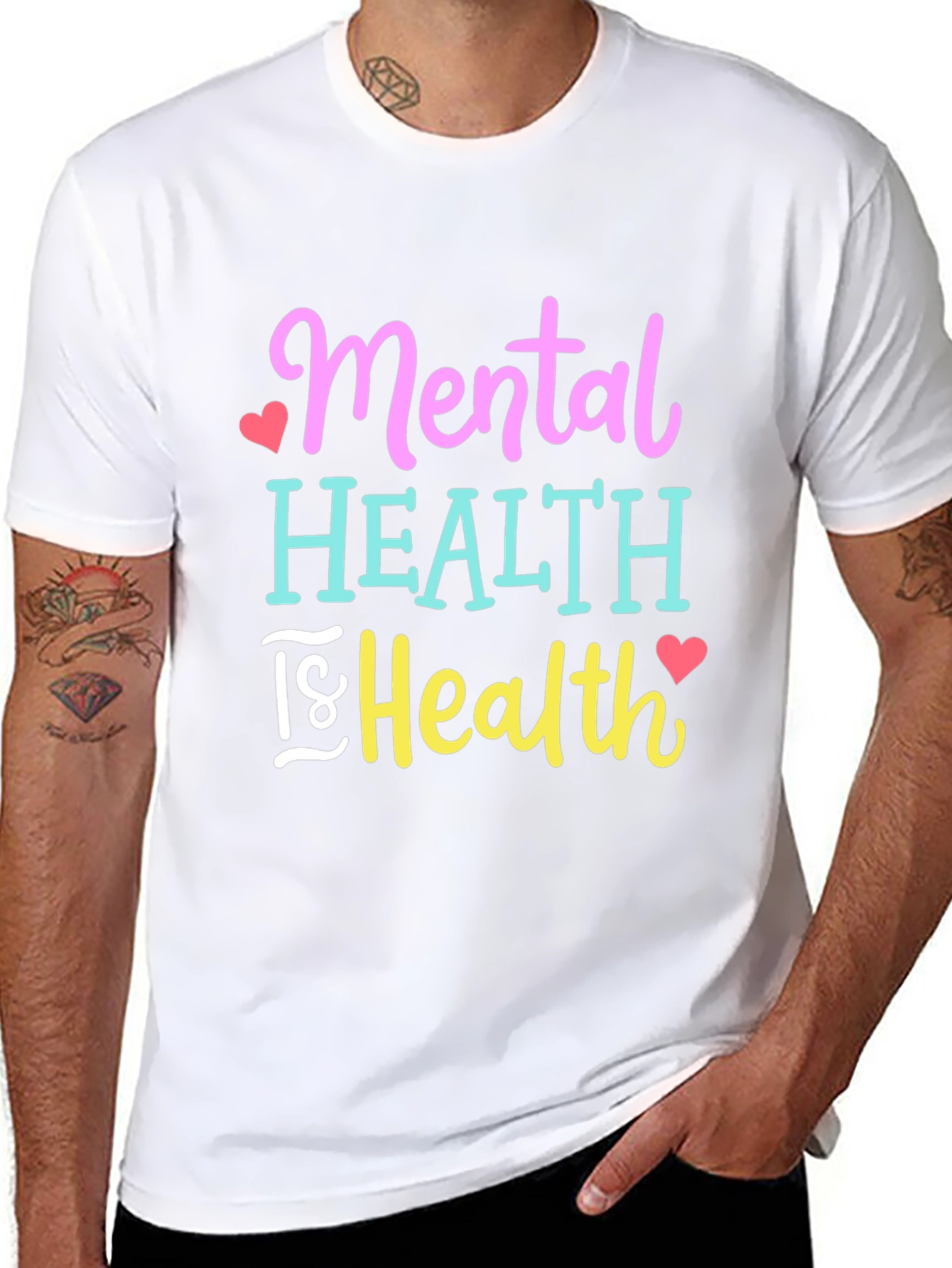 Mental Health is Health Graphic T-Shirt