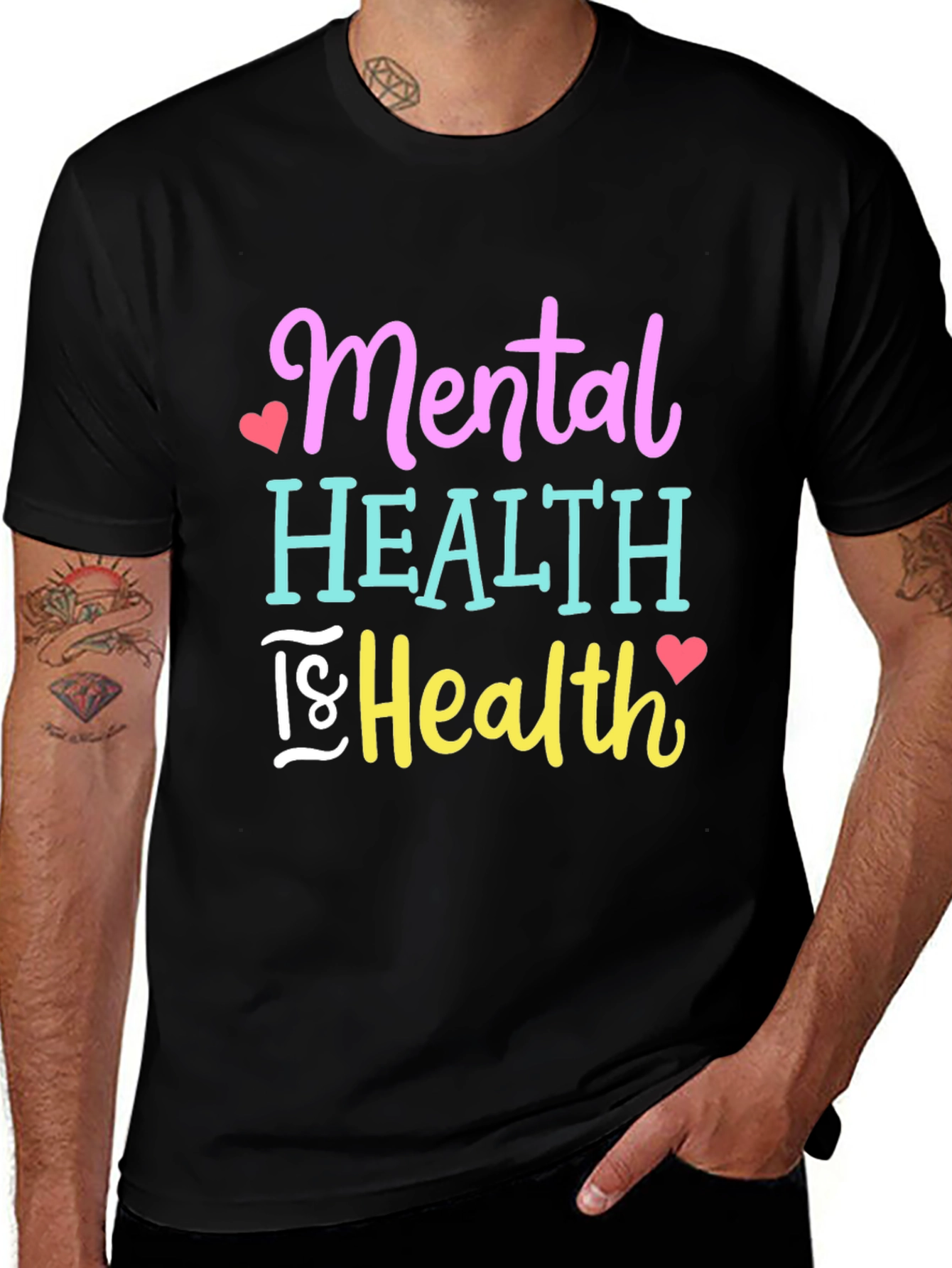 Mental Health is Health Graphic T-Shirt