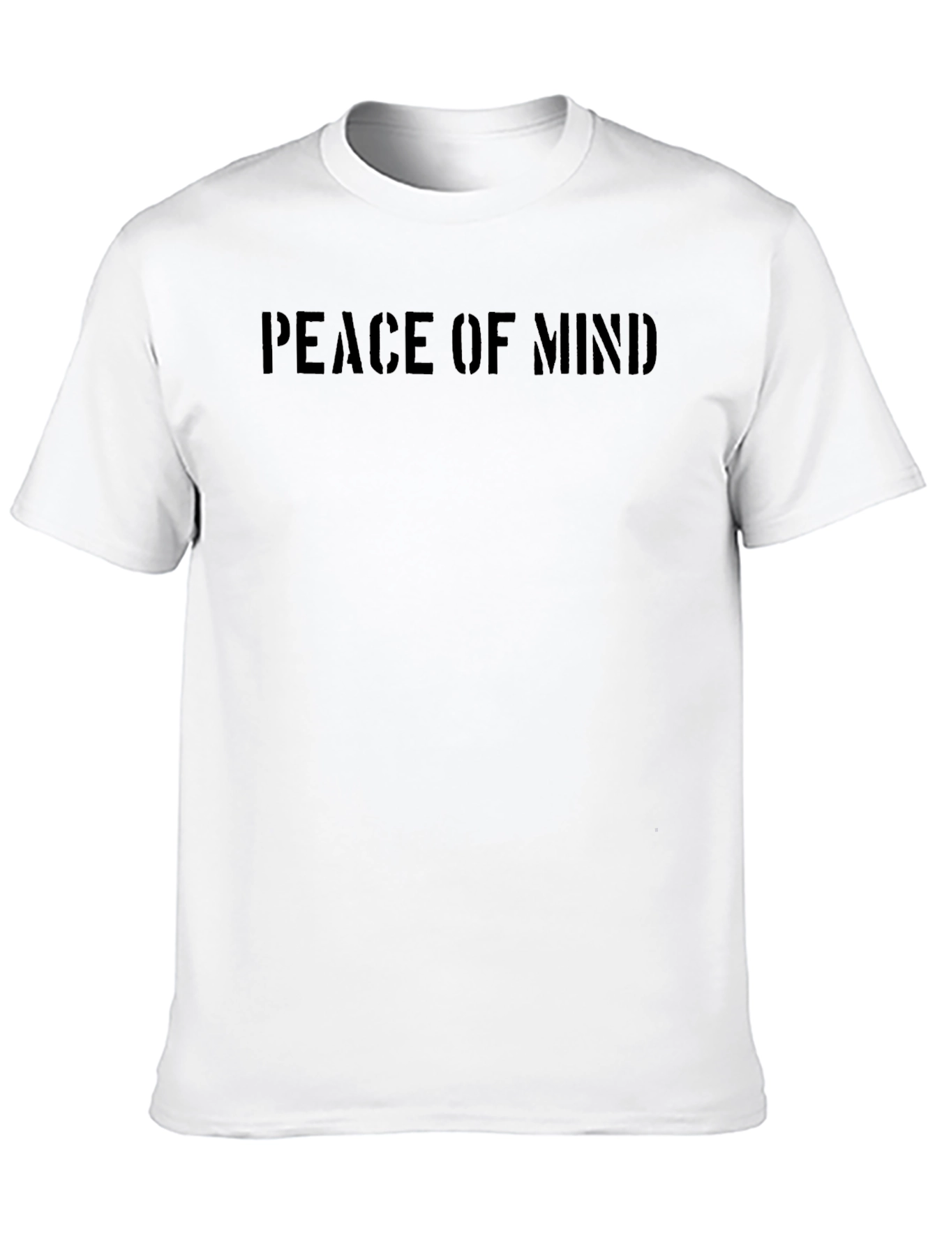 Peace of Mind Black Graphic Tee