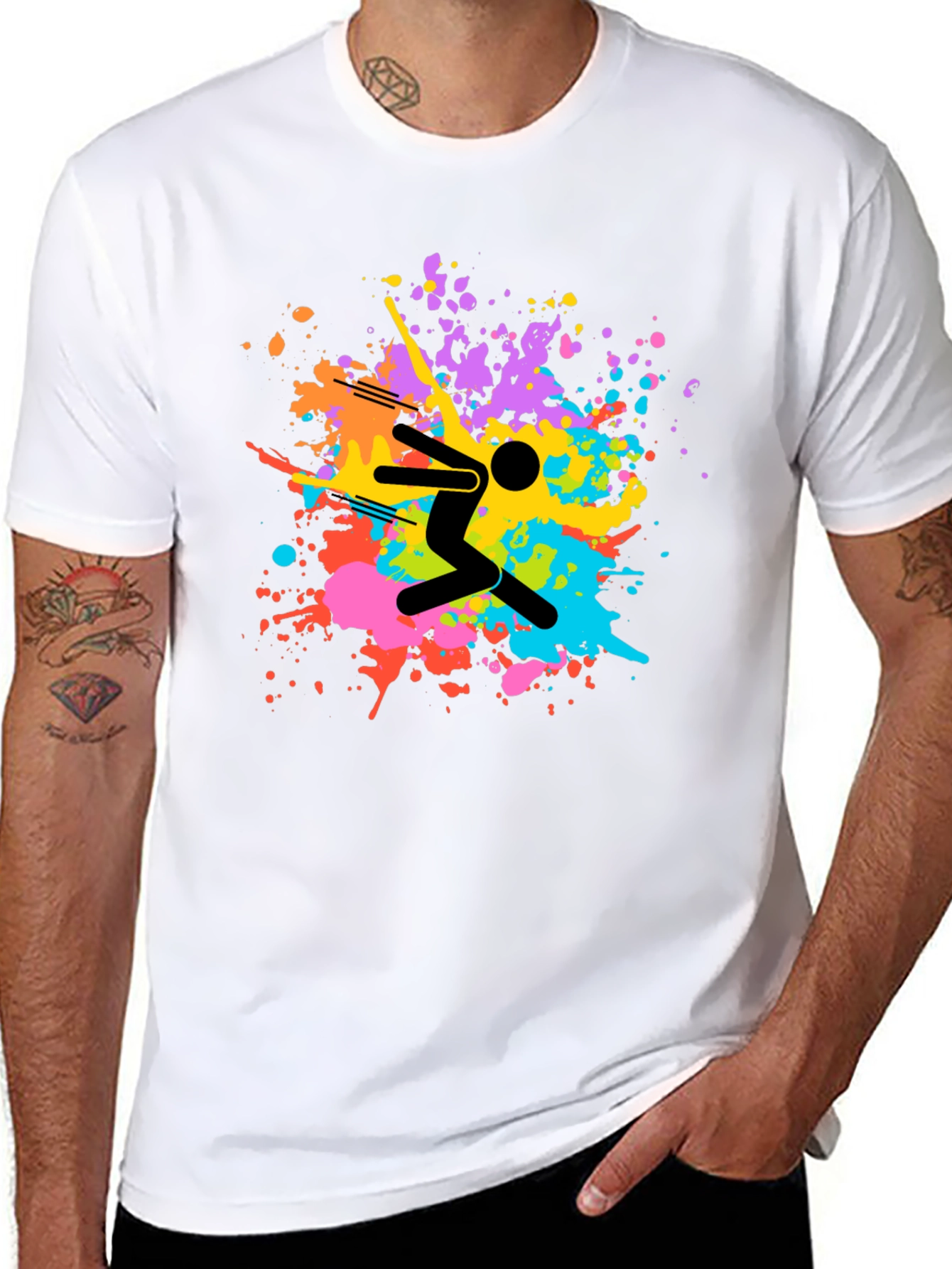 Colorful Archer Graphic Tee