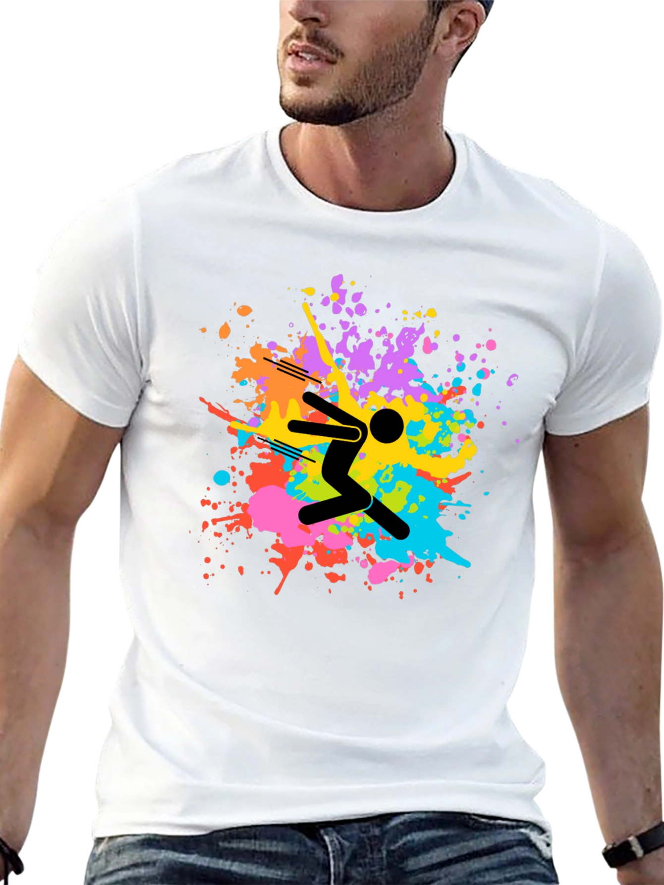 Colorful Archer Graphic Tee