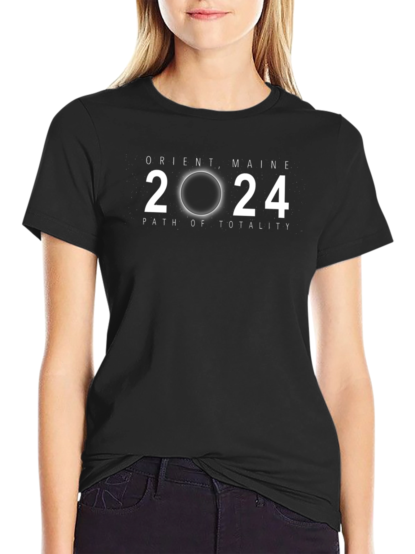 Orient Maine 2024 Total Solar Eclipse T-Shirt