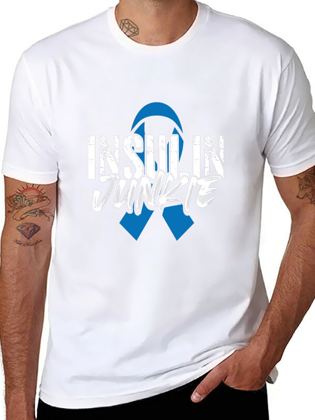 Insulin Junkie T-Shirt Diabetes Awareness
