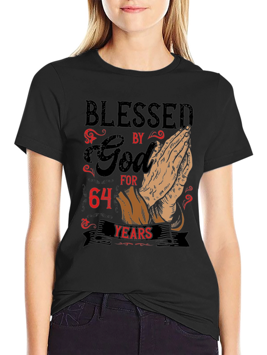Blessed By God For 64 Years T-Shirt