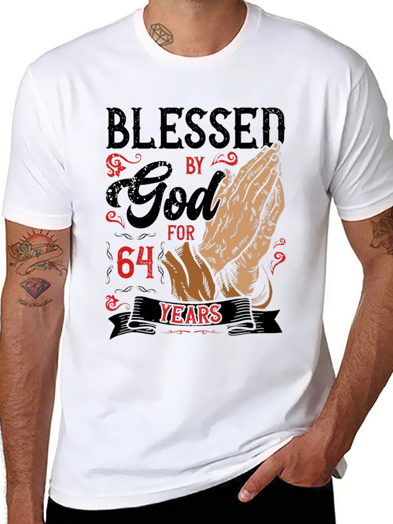 Blessed By God For 64 Years T-Shirt