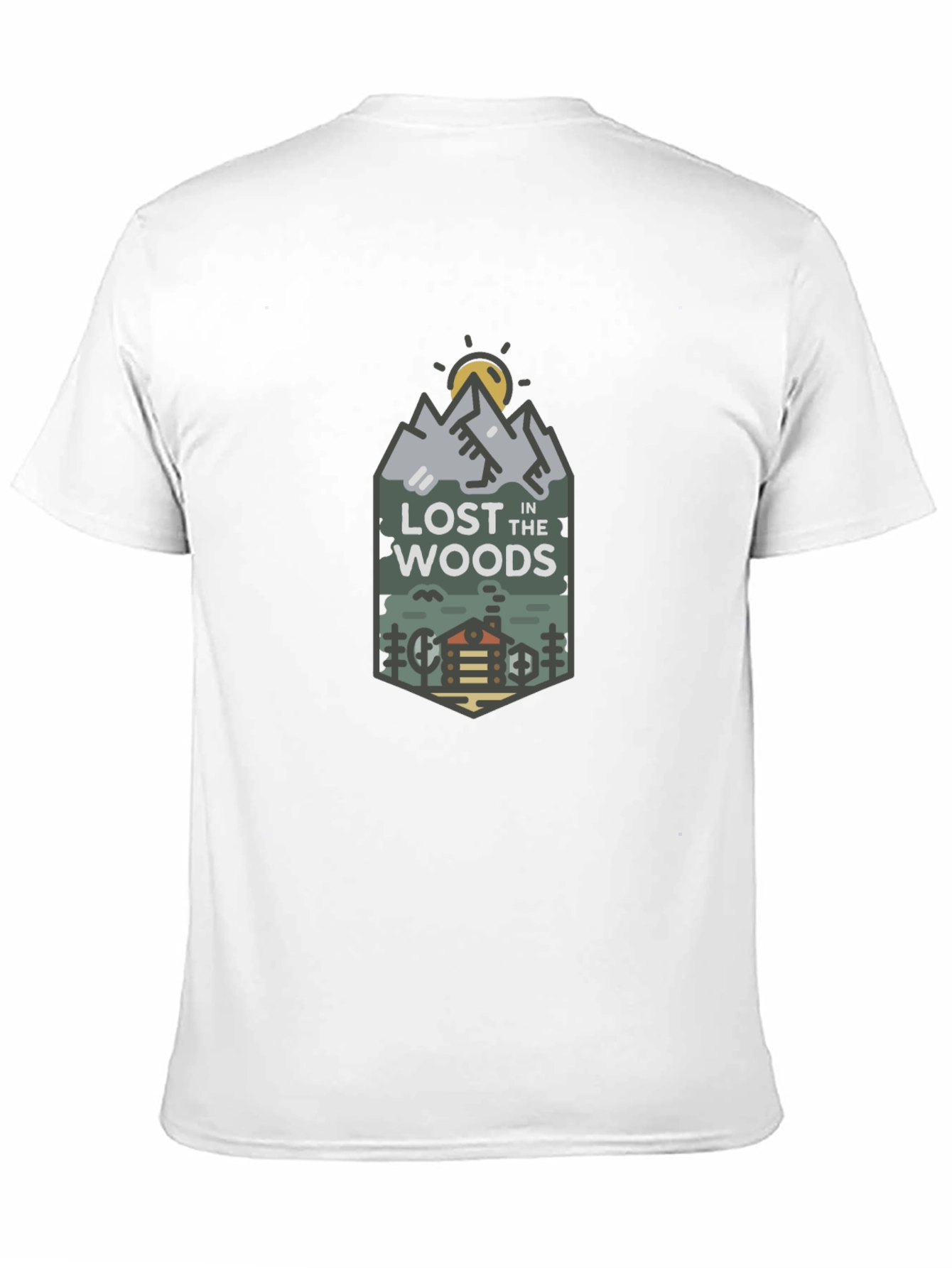 Lost In The Woods Graphic Tee - Adventure Awaits