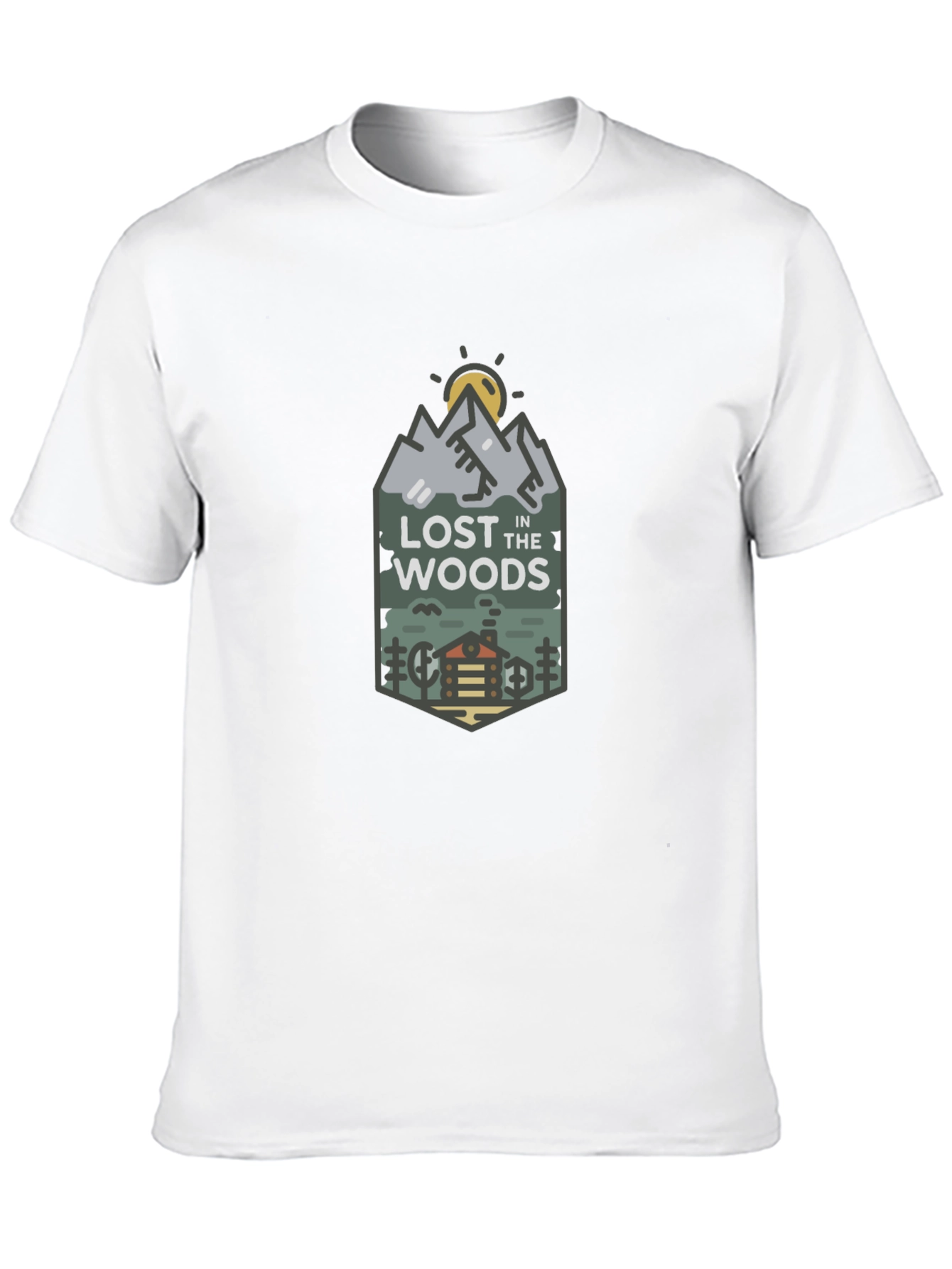 Lost In The Woods Graphic Tee - Adventure Awaits