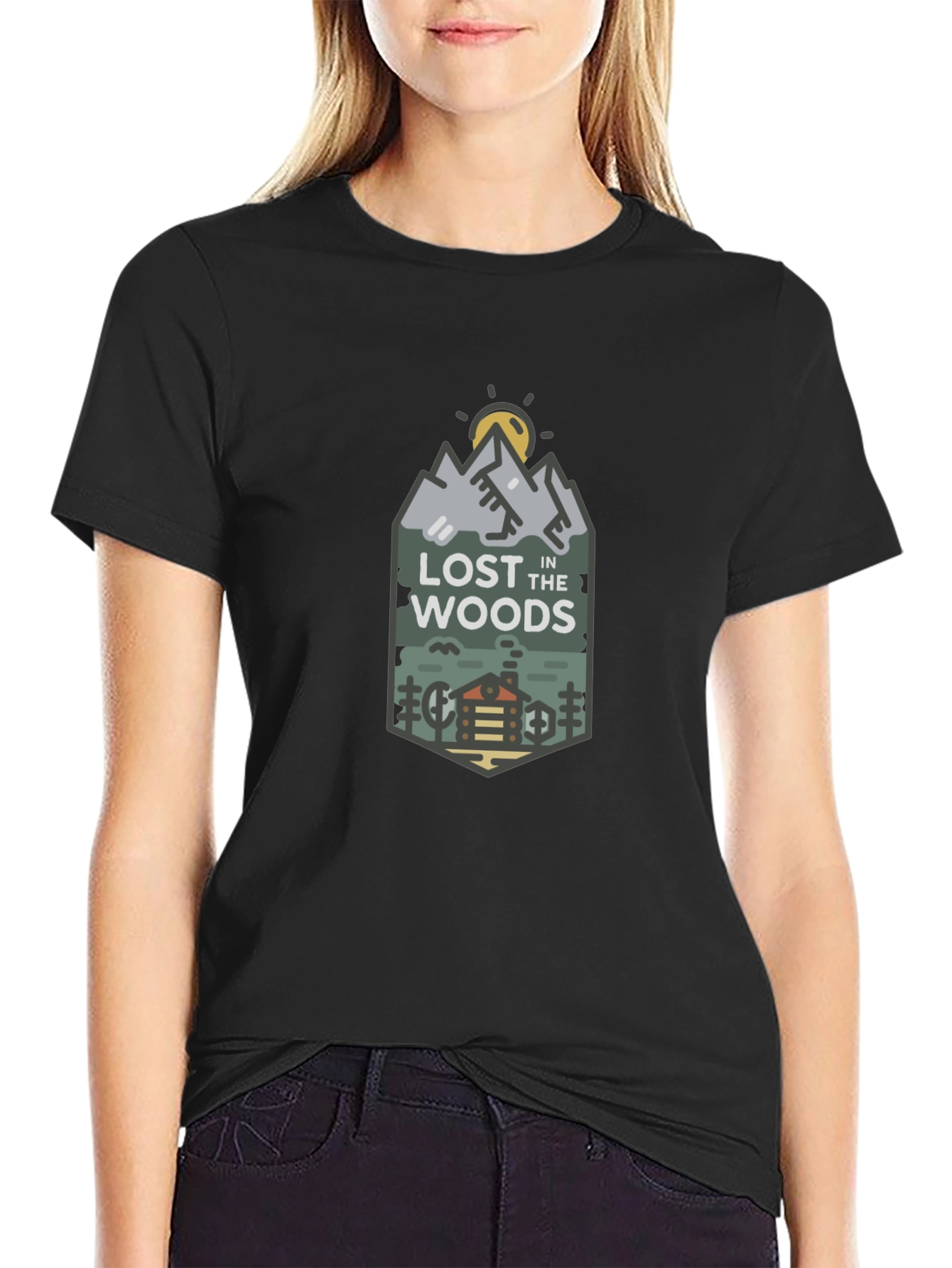 Lost In The Woods Graphic Tee - Adventure Awaits