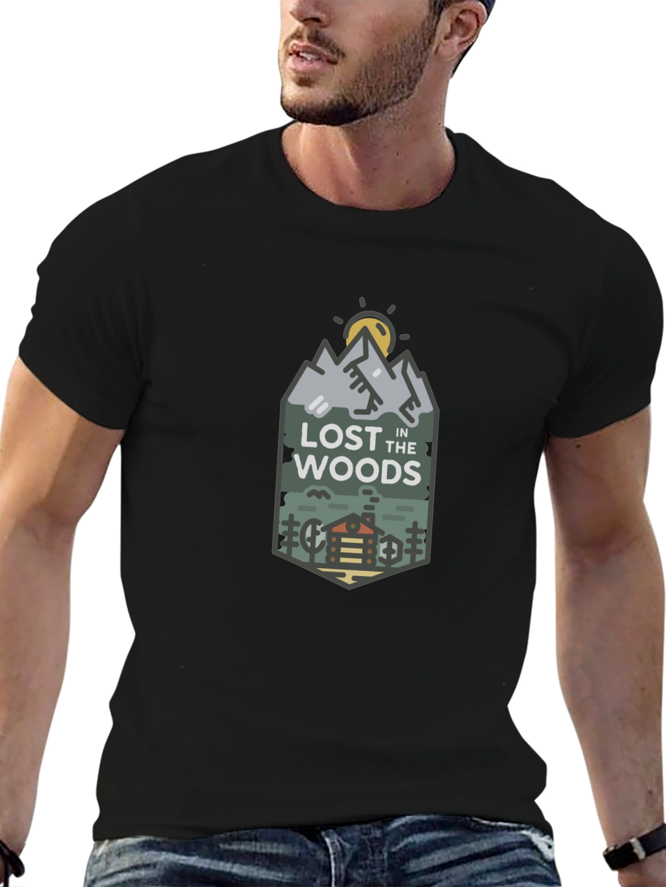 Lost In The Woods Graphic Tee - Adventure Awaits