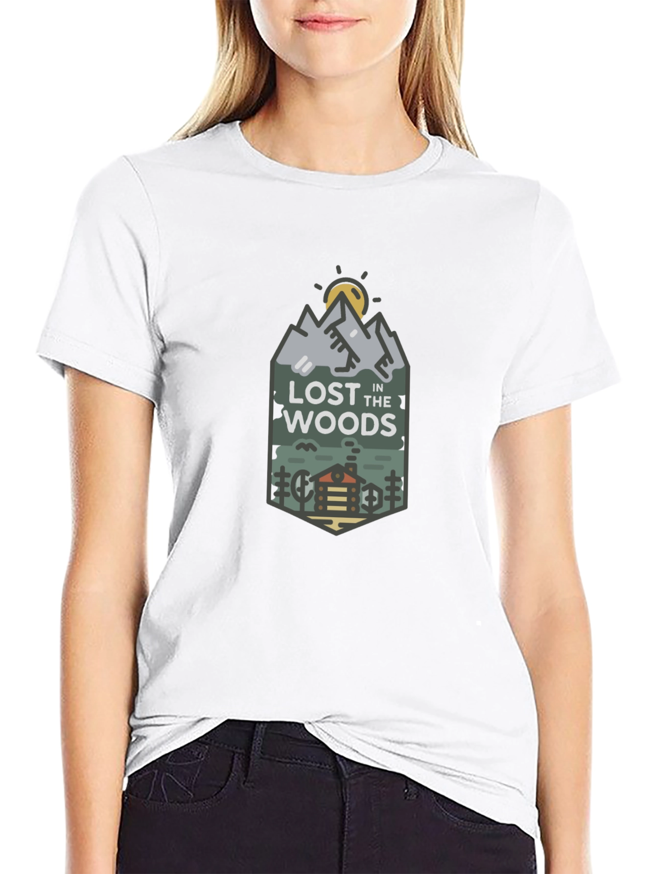 Lost In The Woods Graphic Tee - Adventure Awaits