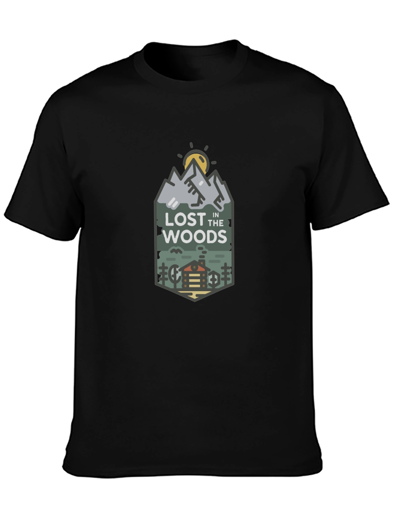 Lost In The Woods Graphic Tee - Adventure Awaits