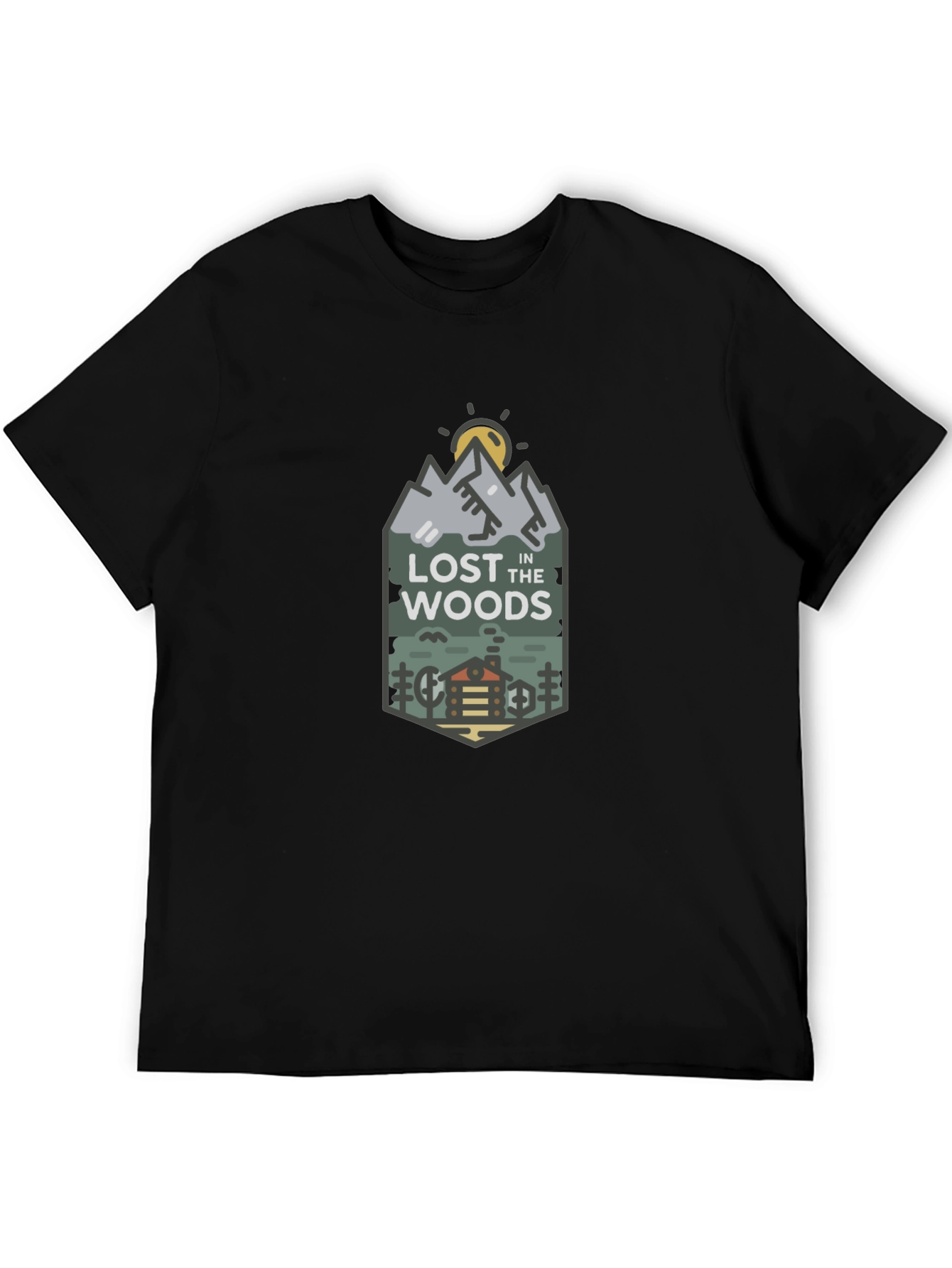 Lost In The Woods Graphic Tee - Adventure Awaits