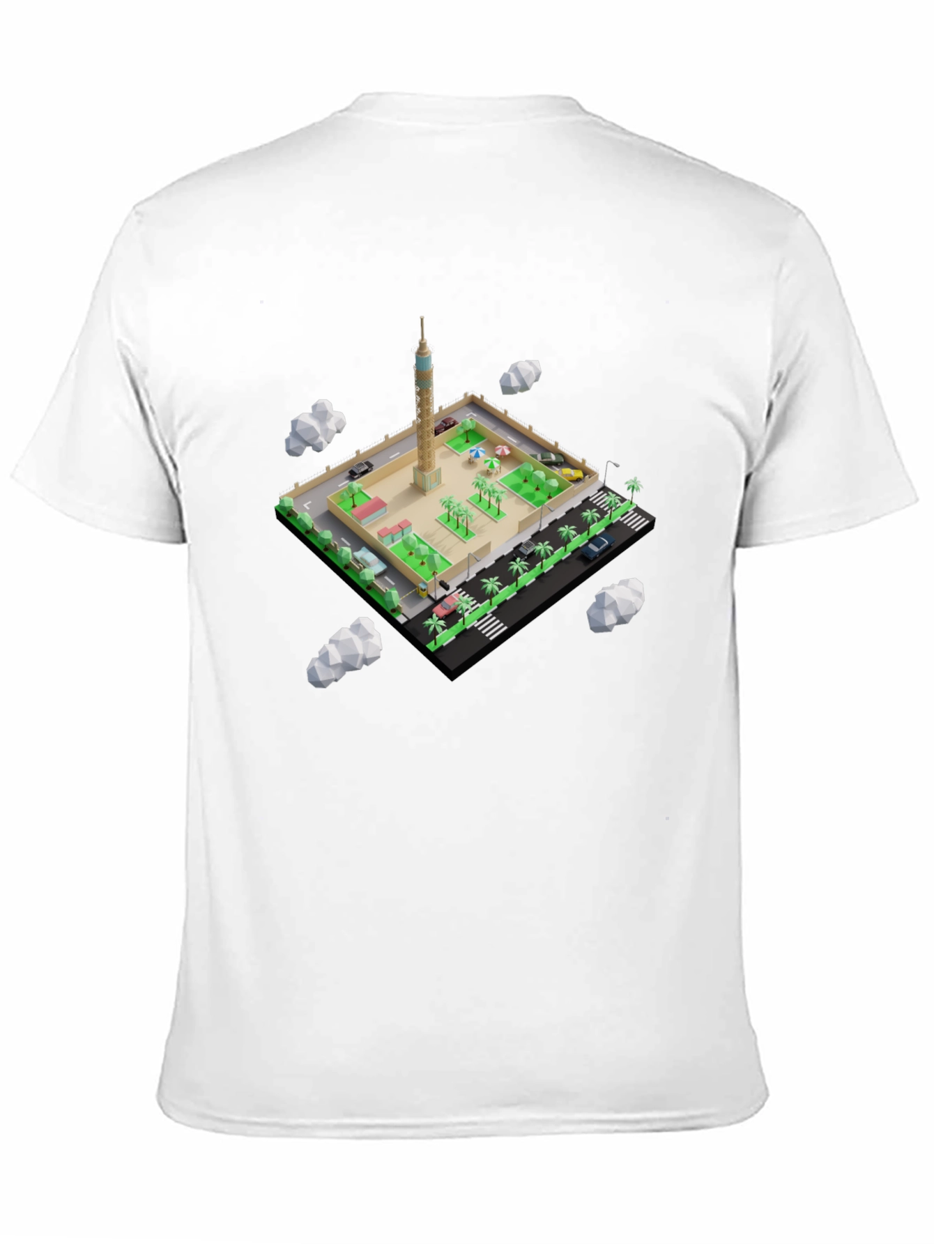 Cairo Tower Isometric T-Shirt