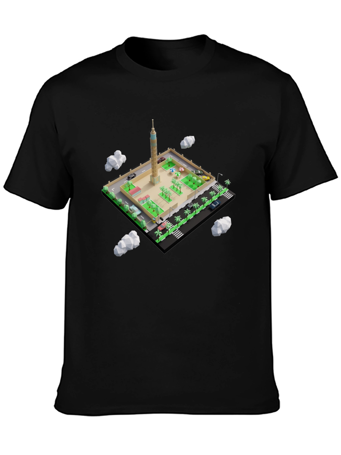 Cairo Tower Isometric T-Shirt