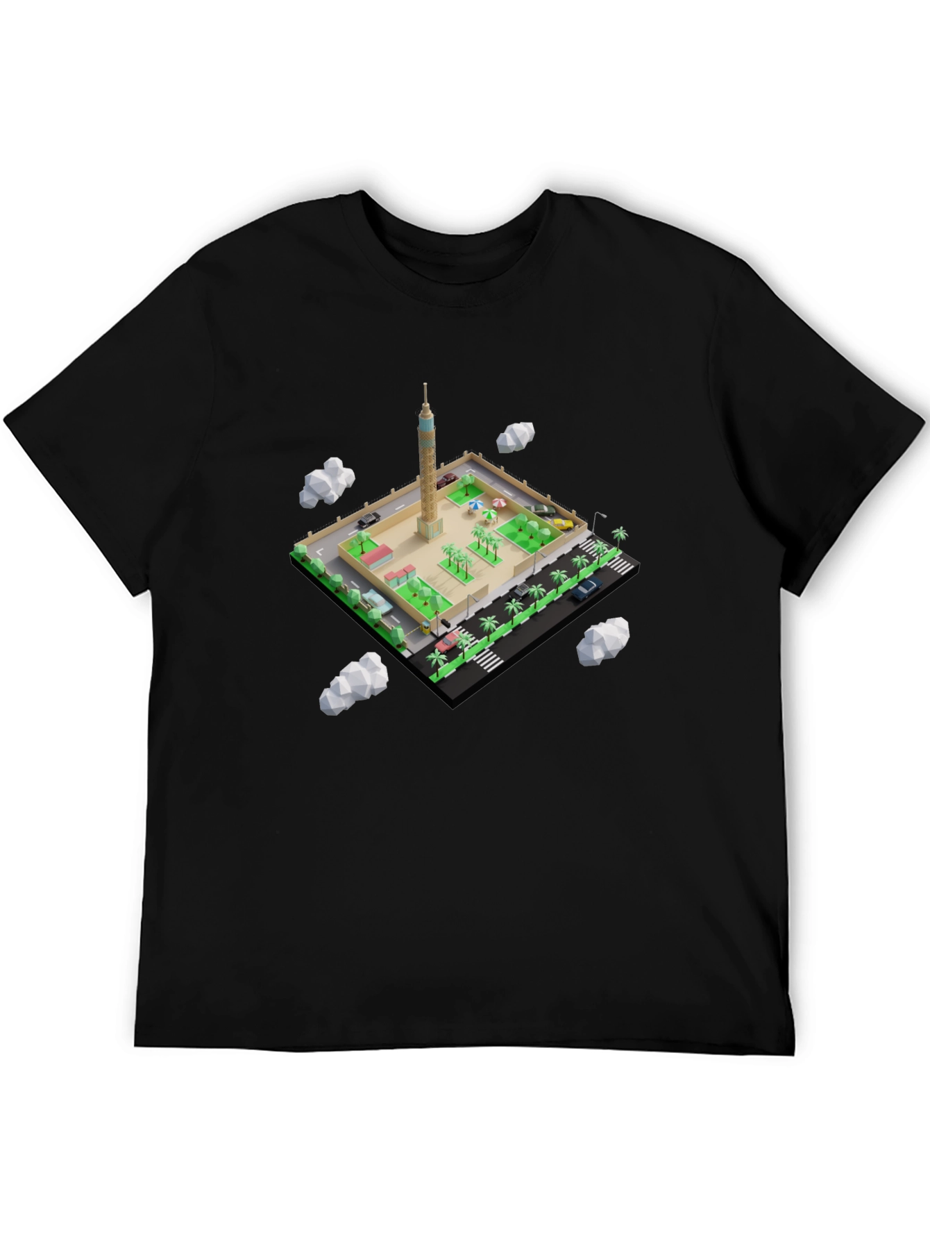 Cairo Tower Isometric T-Shirt